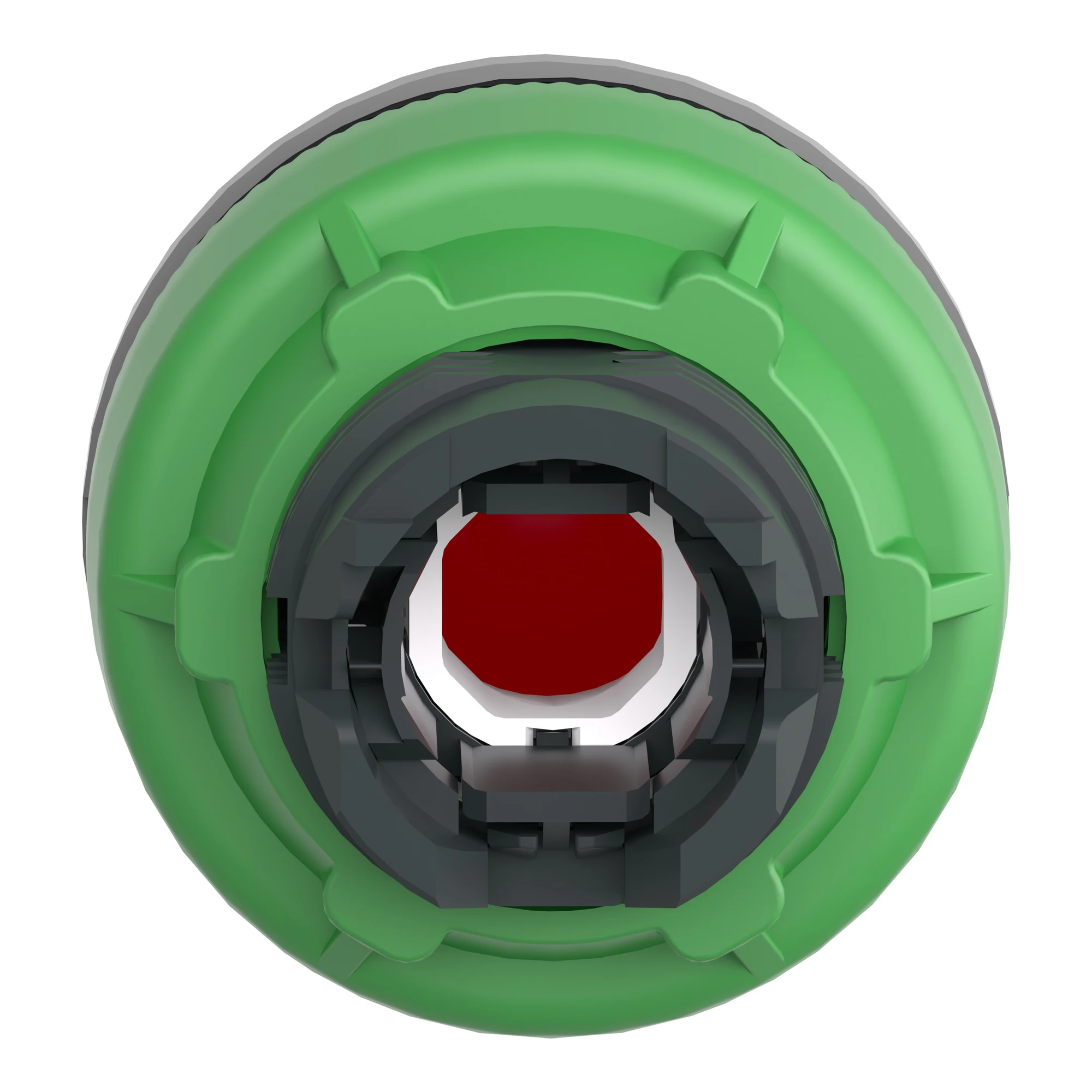 Schneider Electric ZB5FH43C0 Illuminated push button, front element, Harmony XB5F, plastic, 30mm, light gray, red, protruding, unmarked, latching (img_002) Schneider Electric ZB5FH43C0 Illuminated push button, front element, Harmony XB5F, plastic, 30mm, light gray, red, protruding, unmarked, latching (img_002)