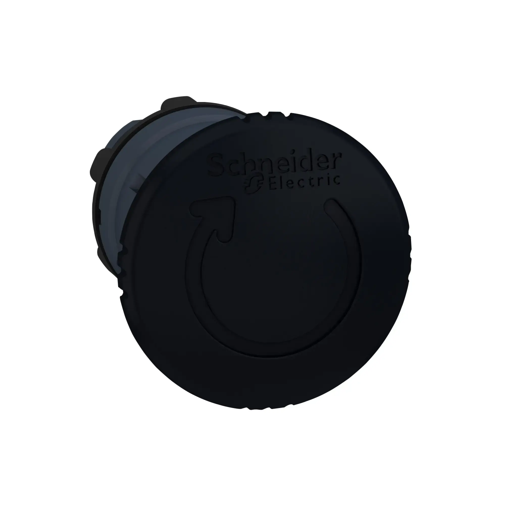 Schneider Electric ZB5AS52 Mushroom Pushbutton, Front Element, Harmony XB5, Plastic, 22mm, Black, Mushroom 40mm, Turn-to-Release (img_008)