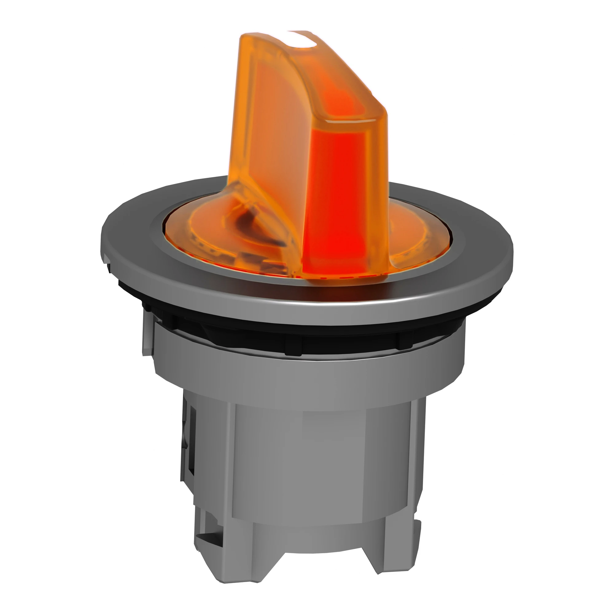 Schneider Electric ZB4FK1553 Illuminated selector switch, front element, Harmony XB4F, metal, 30mm, orange, for universal LED, 3 positions, middle detent (img_005) Schneider Electric ZB4FK1553 Illuminated selector switch, front element, Harmony XB4F, metal, 30mm, orange, for universal LED, 3 positions, middle detent (img_005)