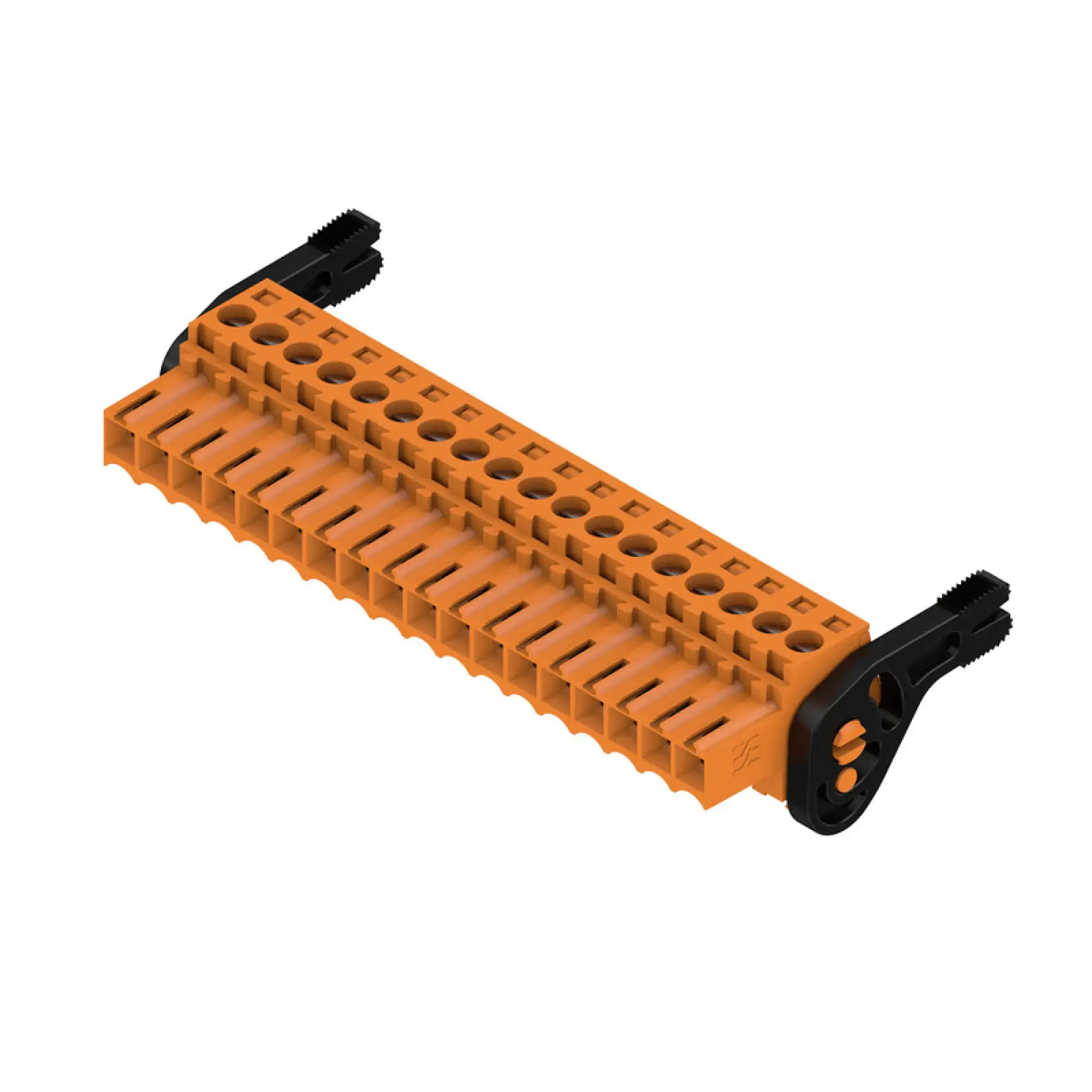 Weidmüller 1687810000 PCB connector (wire connection), 160 V, 17 A, Pitch in mm: 3.50, 1.5 mm², Number of poles: 18, Clamping yoke connection, Box (img_001) Weidmüller 1687810000 PCB connector (wire connection), 160 V, 17 A, Pitch in mm: 3.50, 1.5 mm², Number of poles: 18, Clamping yoke connection, Box (img_001)