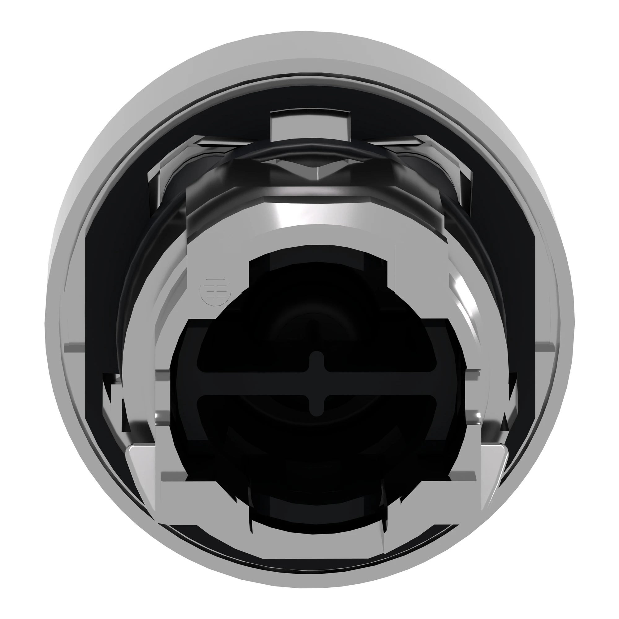 Schneider Electric ZB4BP183 Push-button, Front Element, Harmony XB4, Metal, 22mm, White, Unlabeled, Momentary, with Protective Cap, for Insert Labels (img_003) Schneider Electric ZB4BP183 Push-button, Front Element, Harmony XB4, Metal, 22mm, White, Unlabeled, Momentary, with Protective Cap, for Insert Labels (img_003)