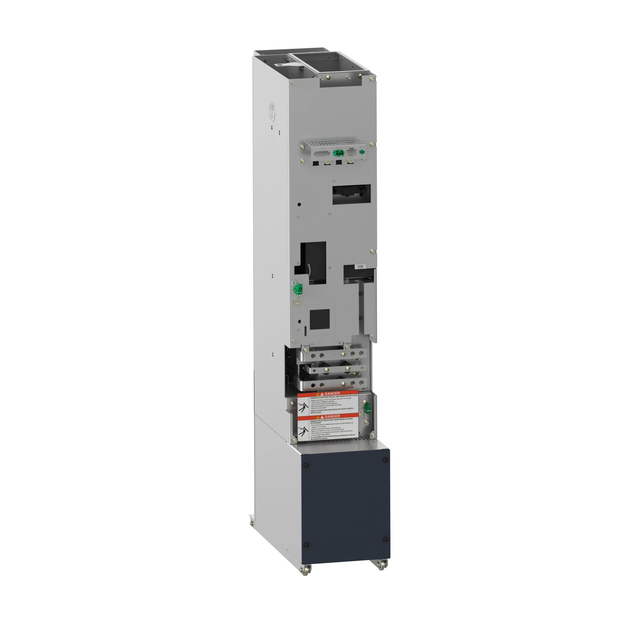 Schneider Electric APM1A0C20Y6RH Standard Power Supply Module, Altivar Process Modular, 110...200 kW, 500...690 V, IP00, Reduced Height (img_001)