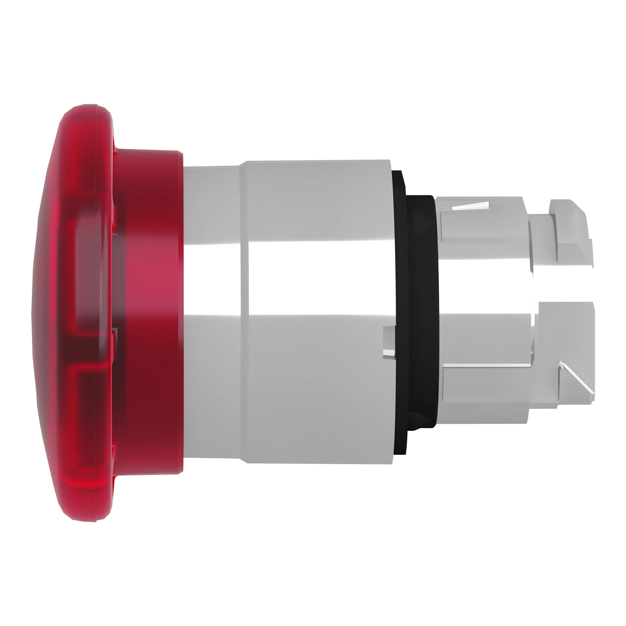 Schneider Electric ZB4BW443 Mushroom Pushbutton, Front Element, Harmony XB4, Metal, 22mm, Illuminated, Red, Mushroom 40mm, Momentary, for Universal LED (img_006)