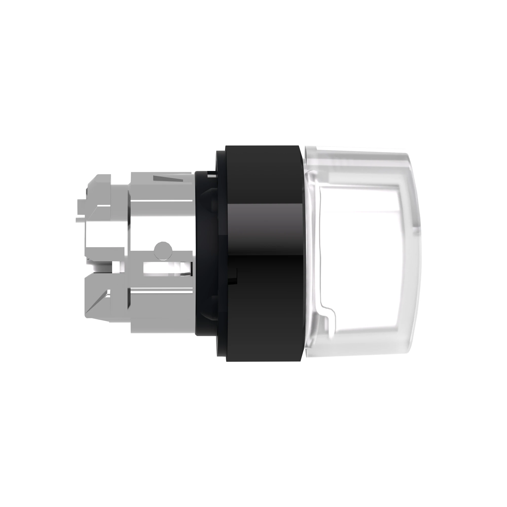 Schneider Electric ZB4BK15137 Illuminated Selector Switch, Front Element, Harmony XB4, Metal Black, 22mm, White, for Universal LED, 3 Positions (img_004)