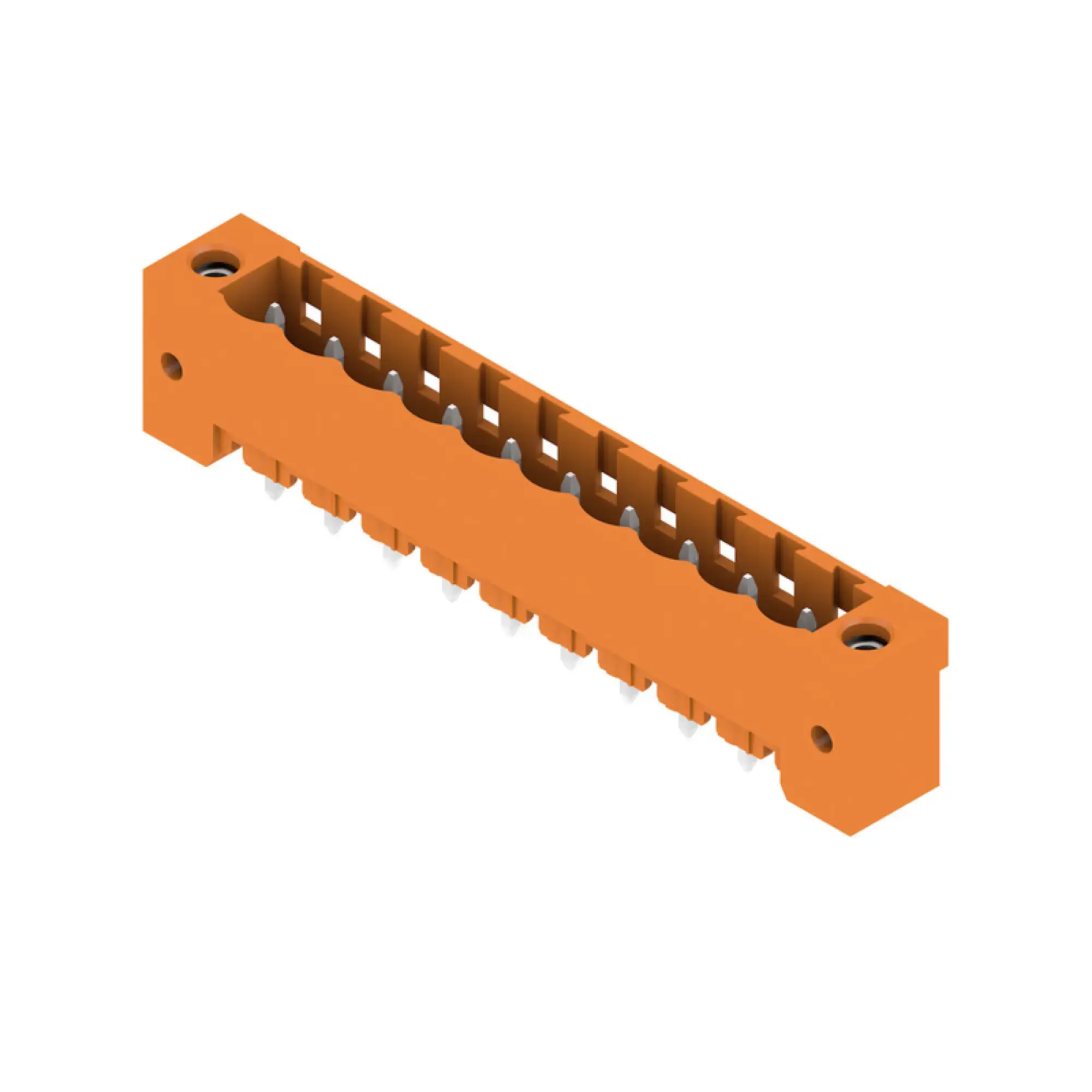 Weidmüller 1147380000 PCB connector (board connection), 320 V, 24 A, Pitch in mm: 5.08, Number of poles: 10, THT solder connection, Box (img_001)