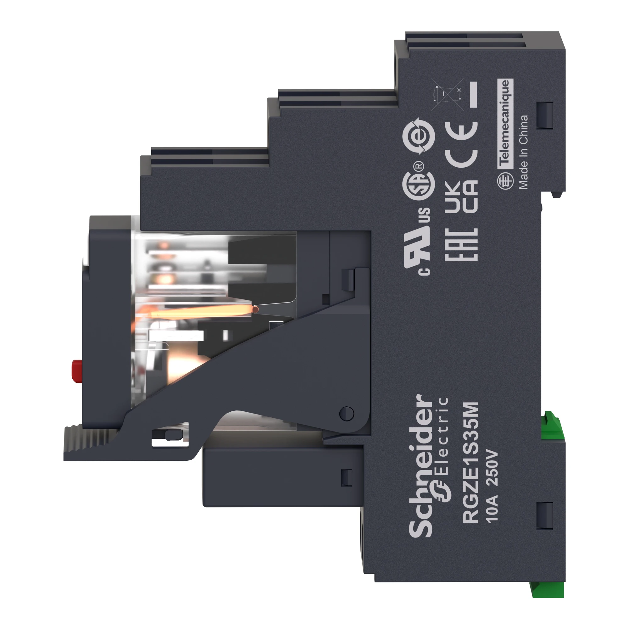 Schneider Electric RXG12P7PV Interface Relay 1W 10A 230VAC LED Test Button Base Bracket Varistor Mounted (img_007) Schneider Electric RXG12P7PV Interface Relay 1W 10A 230VAC LED Test Button Base Bracket Varistor Mounted (img_007)