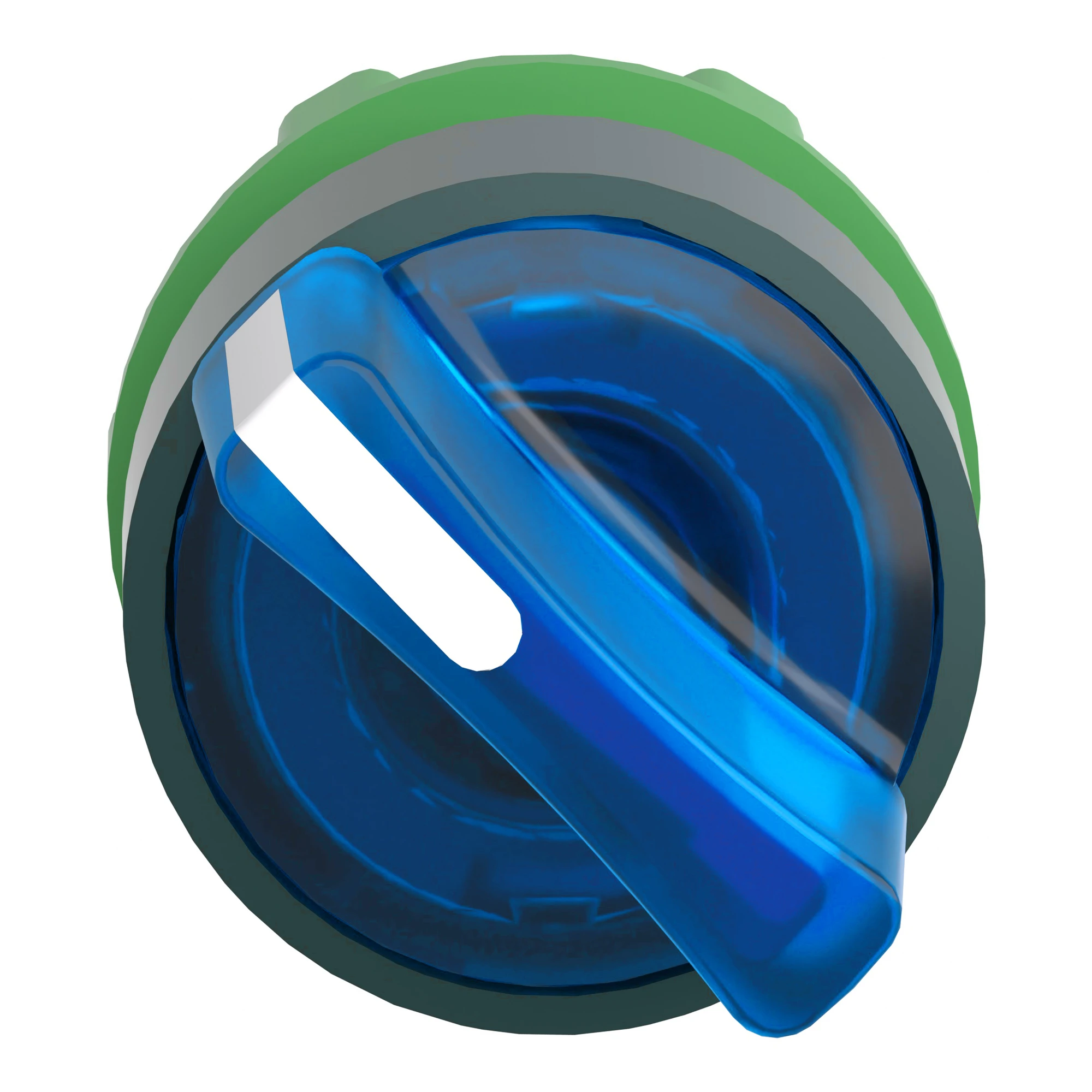 Schneider Electric ZB5AK1263 Illuminated selector switch, front element, Harmony XB5, plastic, 22mm blue, for universal LED, 2 positions, latching (img_004) Schneider Electric ZB5AK1263 Illuminated selector switch, front element, Harmony XB5, plastic, 22mm blue, for universal LED, 2 positions, latching (img_004)