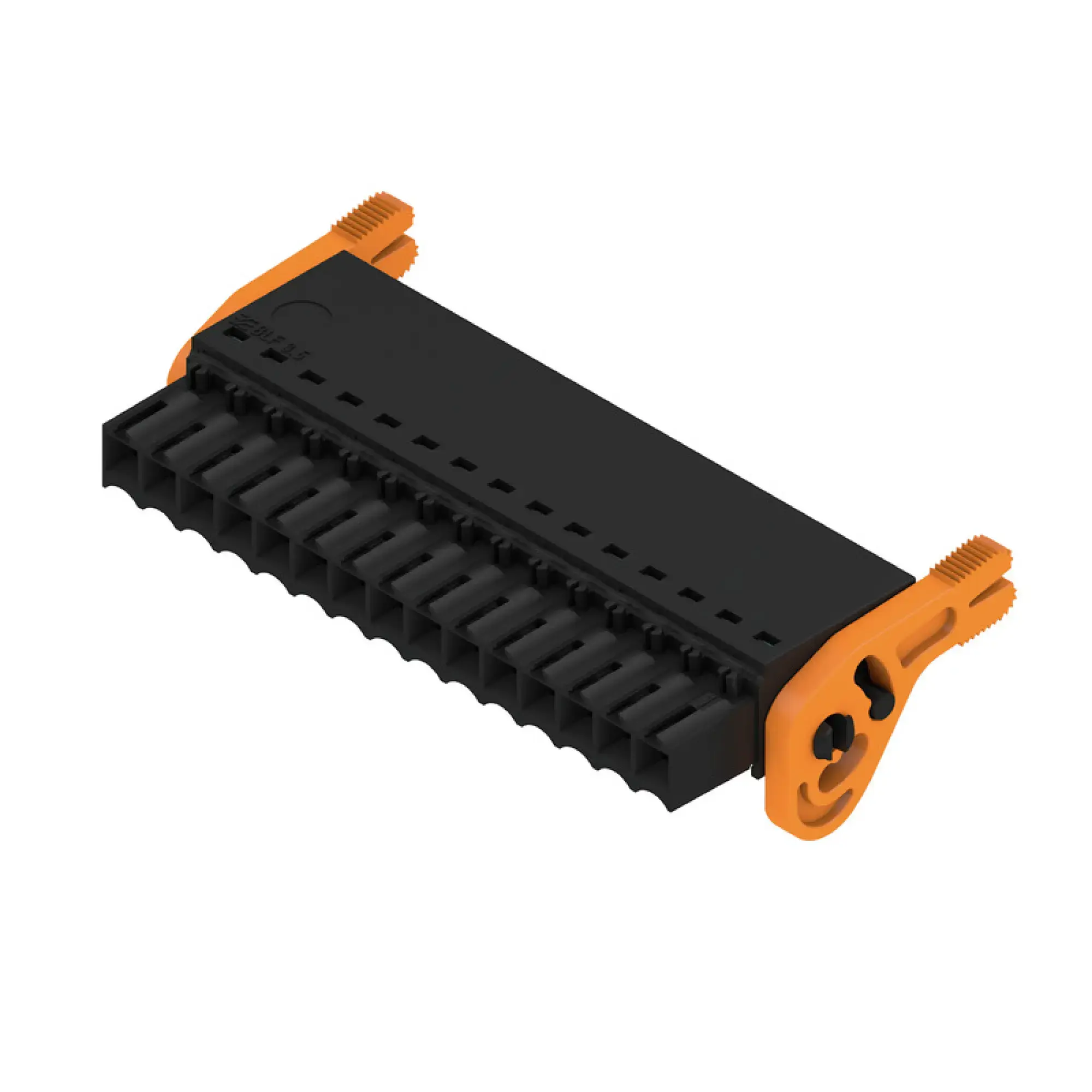 Weidmüller 2538140000 PCB connector (wire connection), 160 V, 17.5 A, Pitch in mm: 3.50, 1.5 mm², Number of poles: 15, PUSH IN with actuator, Box (img_001)