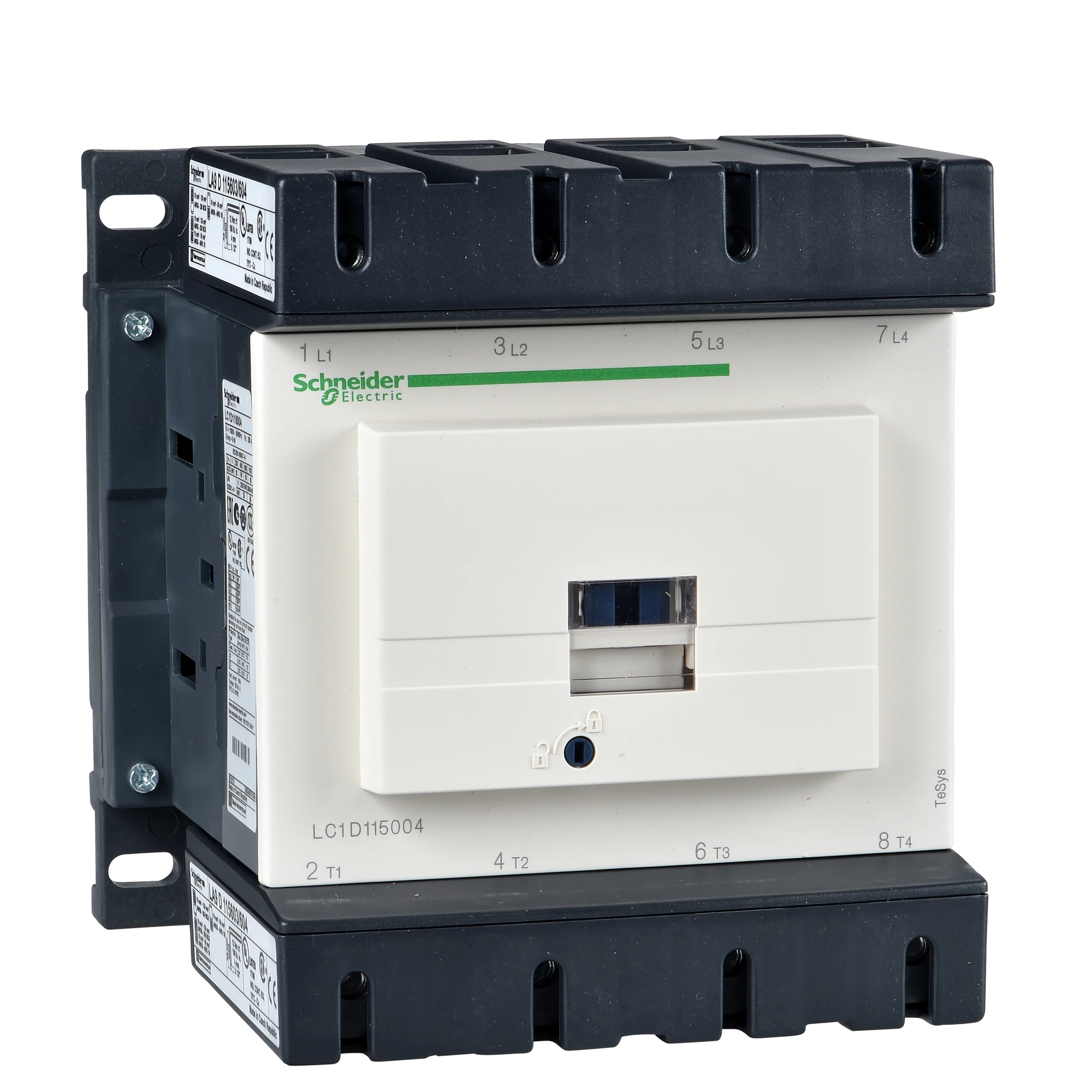 Schneider Electric LC1D115004P7 Power contactor LC1D 4p, coil 230 V AC (img_001)