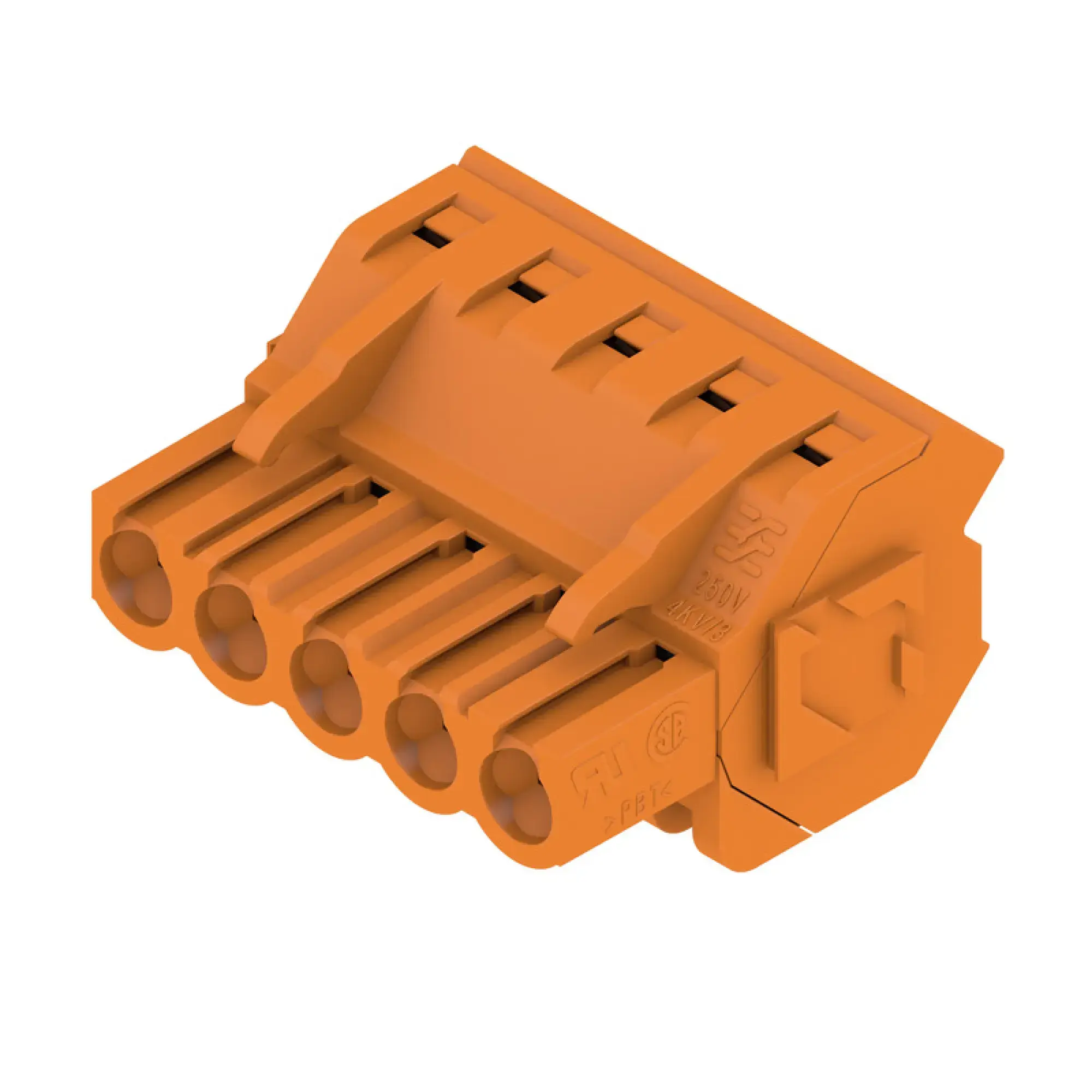 Weidmüller 1945780000 PCB connector (wire connection), 320 V, 17.5 A, Pitch in mm: 5.08, 4 mm², Number of poles: 5, Clamping yoke connection, Box (img_001) Weidmüller 1945780000 PCB connector (wire connection), 320 V, 17.5 A, Pitch in mm: 5.08, 4 mm², Number of poles: 5, Clamping yoke connection, Box (img_001)