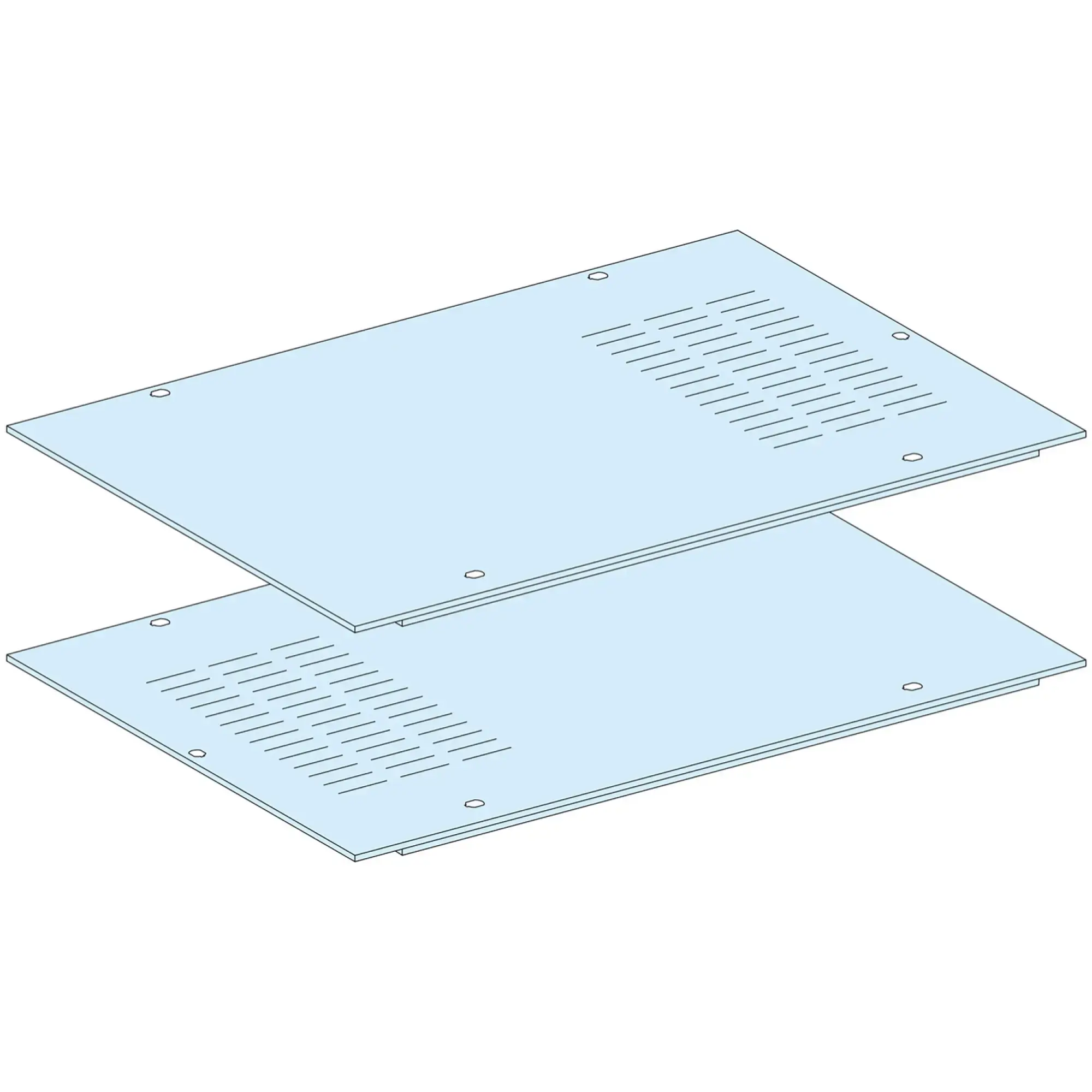 Schneider Electric LVS08736 PrismaSeT-P, Rear Panel, IP30, Width=650mm (img_002)