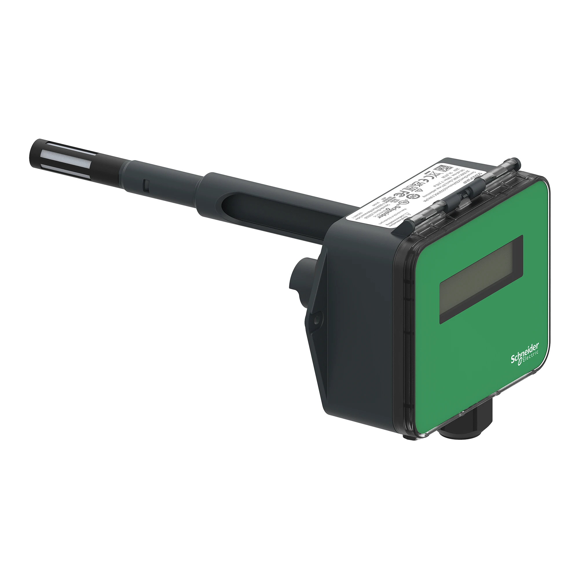 Schneider Electric SCD2LP2AVX Luftqualitätssensor, SCD2-Serie, CO2, LCD-Anzeige, BACnet, Modbus, Feuchtigkeit, Temperaturtransmitter, VOC (img_001)