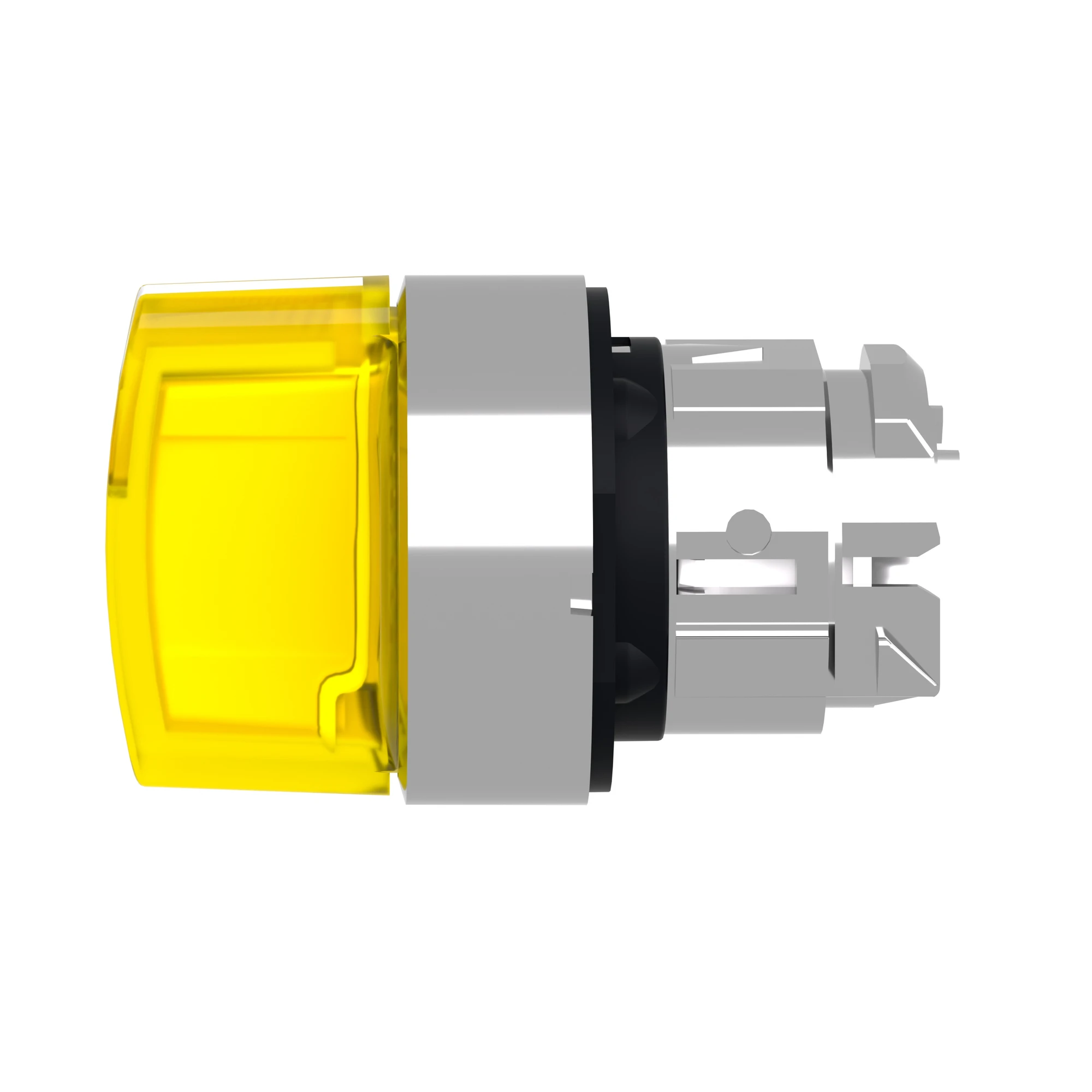 Schneider Electric ZB4BK1583 Illuminated Selector Switch, Front Element, Harmony XB4, Metal, 22mm, Yellow, for Universal LED, 3 Positions, Center Retained (img_007)