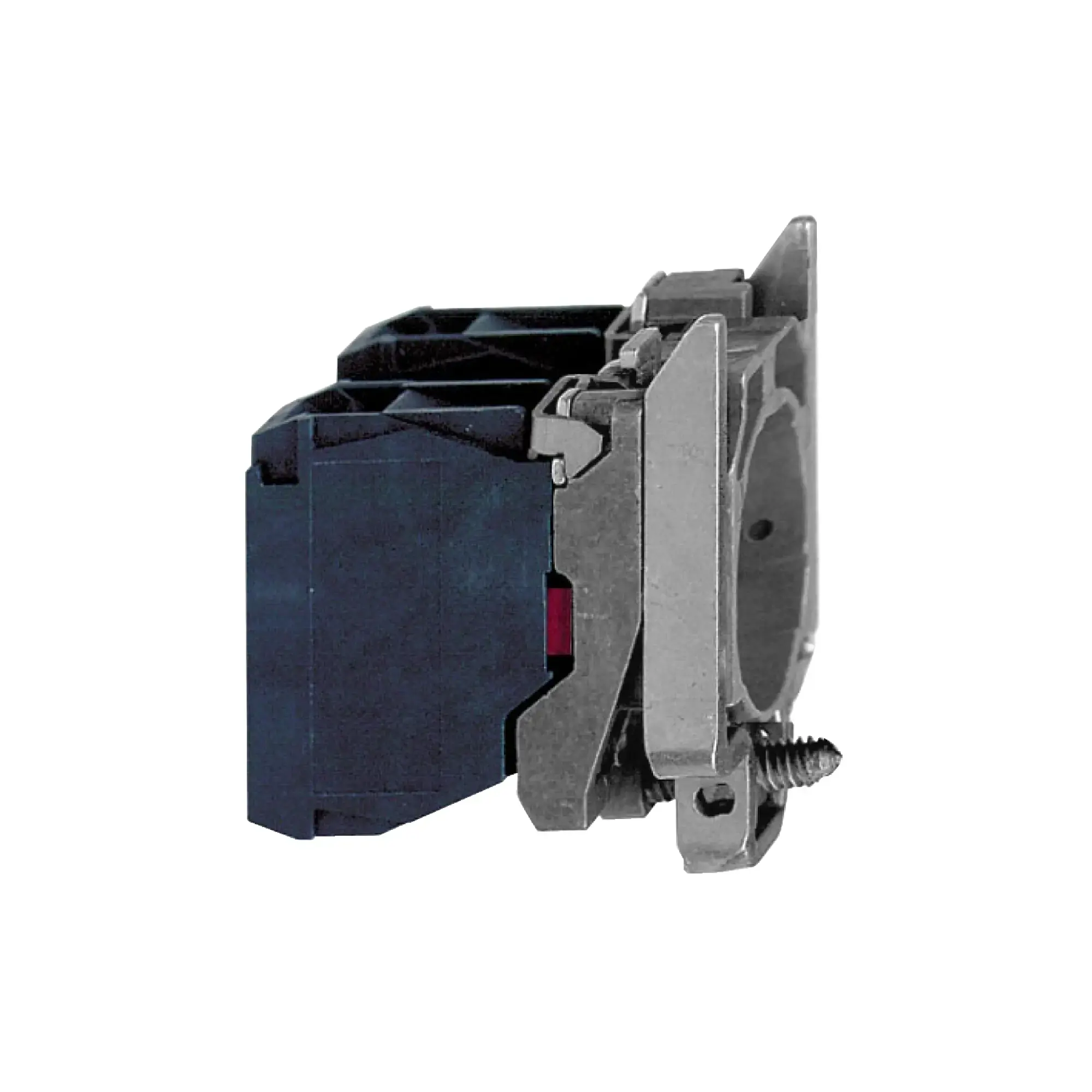 Schneider Electric ZB4BZ1043 Auxiliary contact block with mounting flange, Harmony XB4, metal, 22mm, 30mm, 2NC, quick connect terminal (img_002)