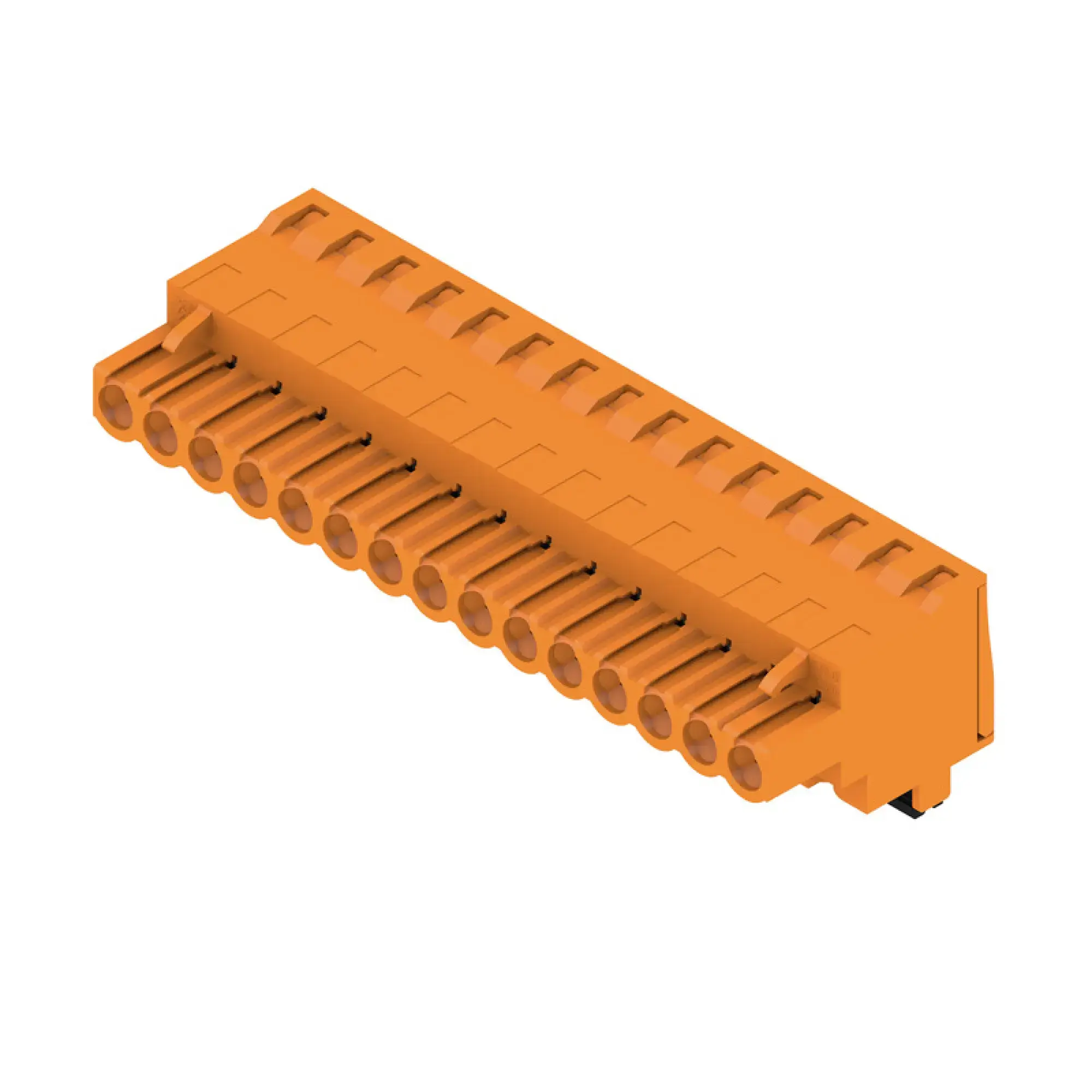 Weidmüller 1982830000 PCB connector (wire connection), 320 V, 24 A, Pitch in mm: 5.08, 3.31 mm², Number of poles: 15, PUSH IN with actuator, Box (img_001)