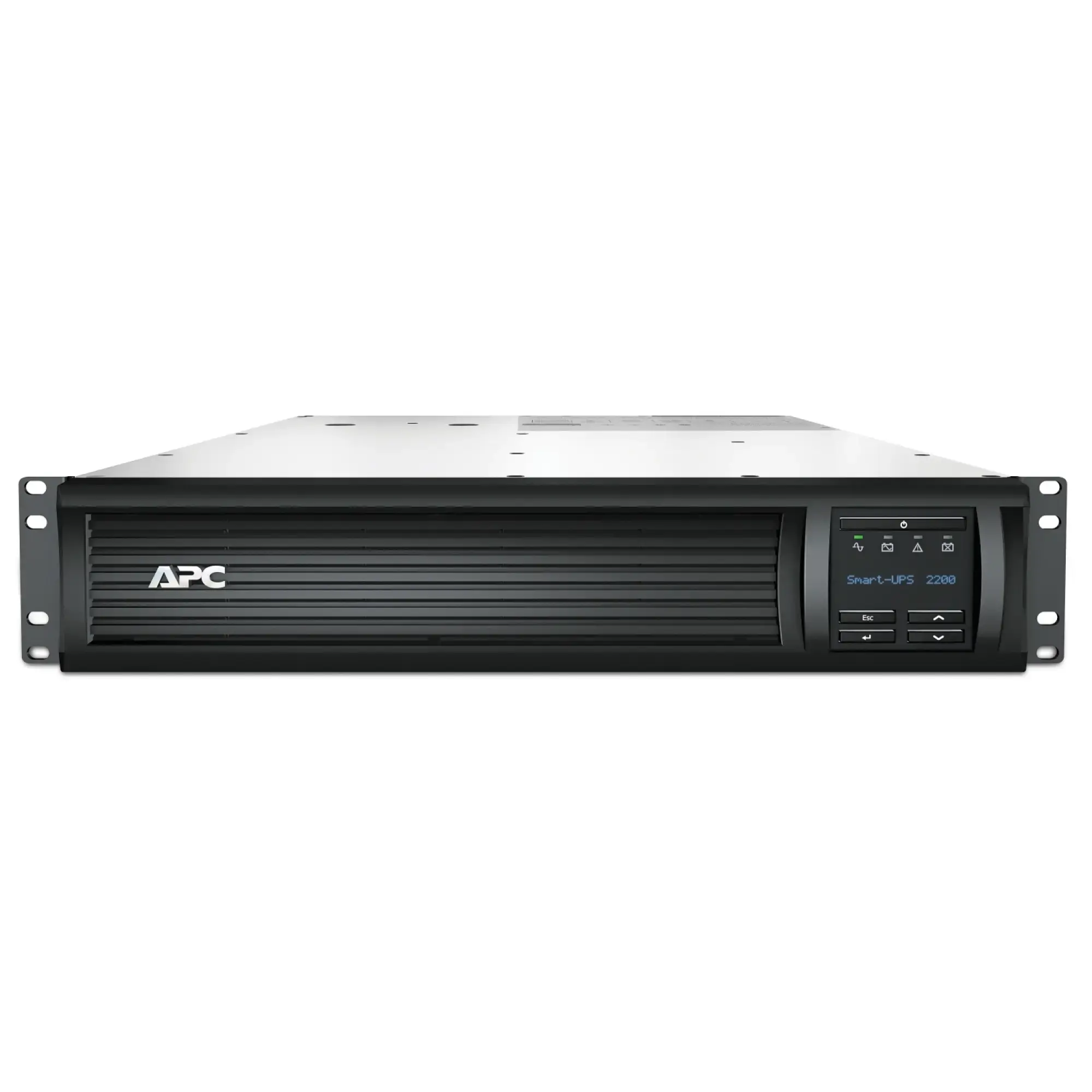 APC SMT2200RMI2UNC APC Smart-UPS, Line Interactive, 2200VA, Rackmontage 2HE, 230V, 8 IEC C13 und 2 IEC C19-Stecker, Netzwerkkarte, AVR, LCD (img_001)