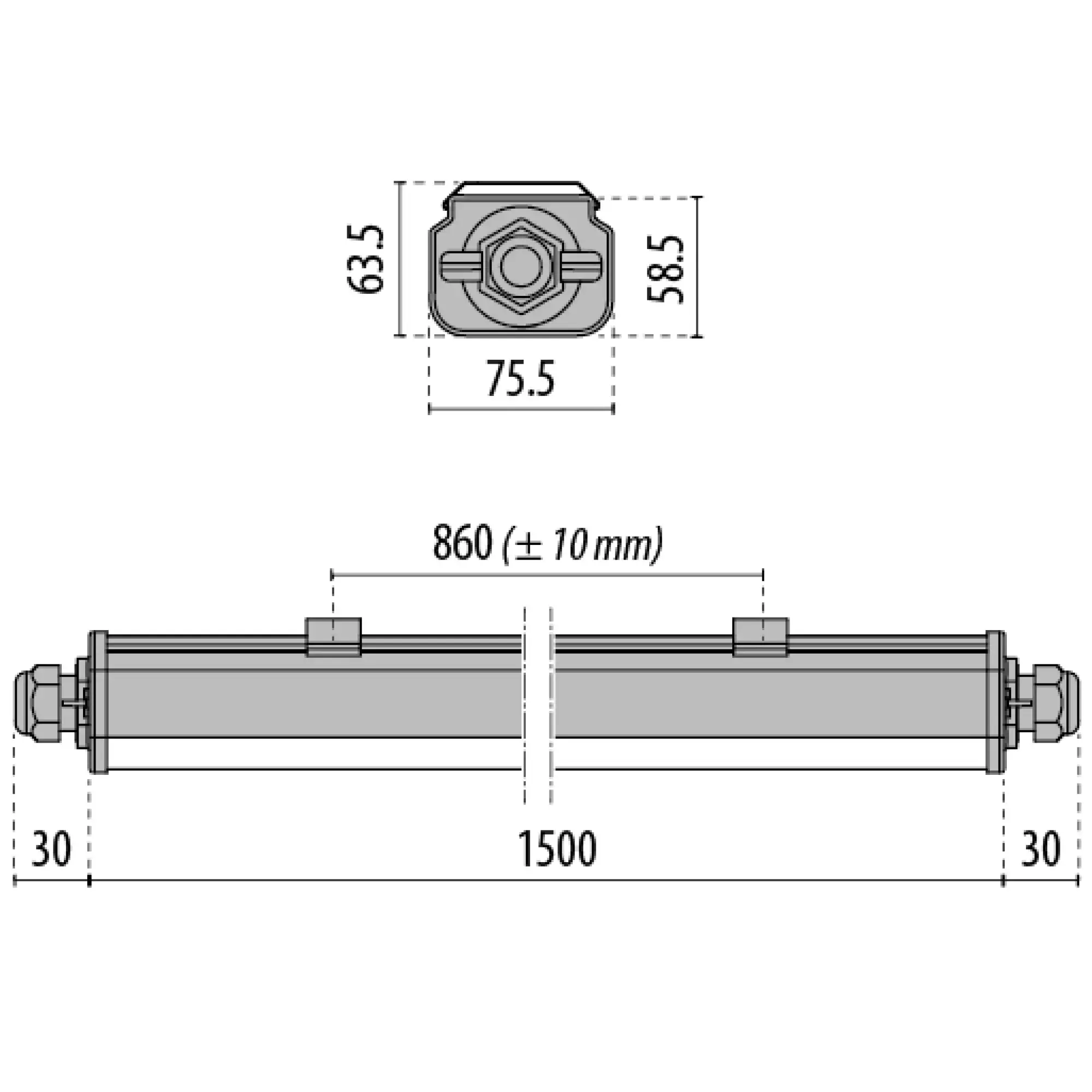 Performance iN Lighting 309035 LED-Feuchtraumleuchte 6500K 35W statisch symmetrische extrabreite Streuoptik 309035 (img_002) Performance iN Lighting 309035 LED-Feuchtraumleuchte 6500K 35W statisch symmetrische extrabreite Streuoptik 309035 (img_002)