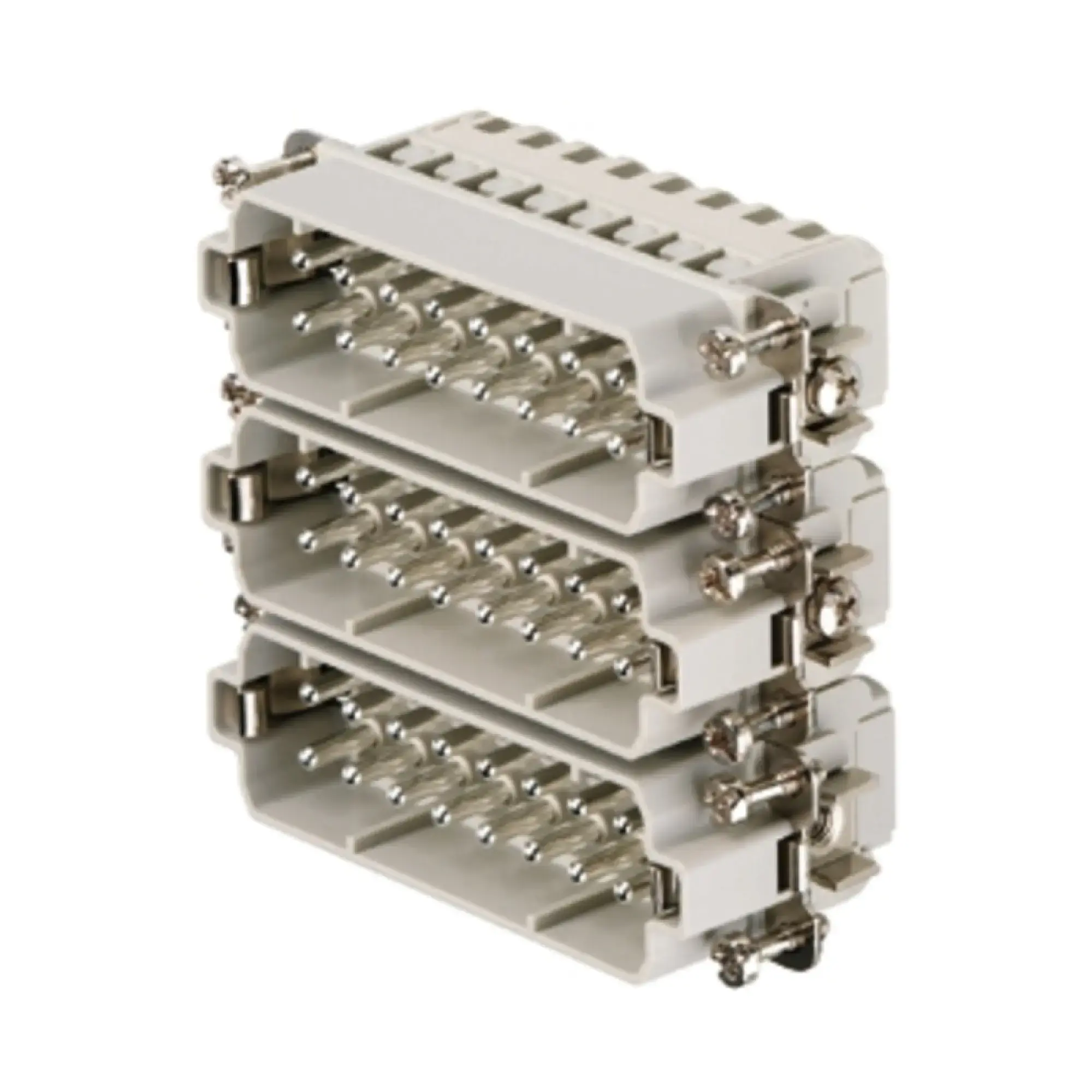 Weidmüller 1896850000 Contact insert (industry plug-in connectors), Male, 250 V, 16 A, Number of poles: 16, Tension-clamp connection, Size: 5 (img_001)