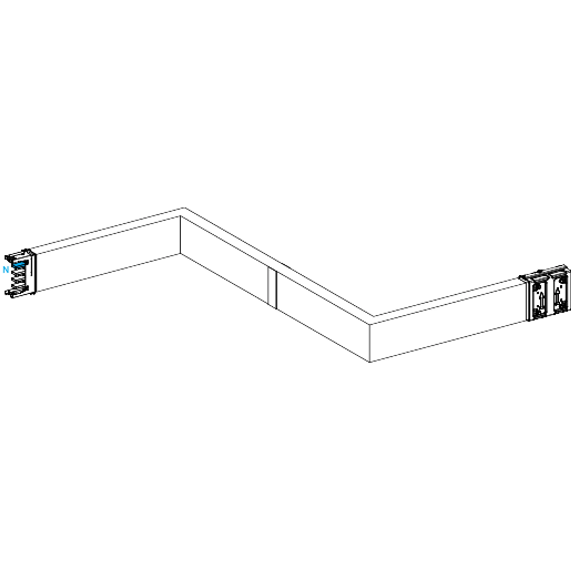 Schneider Electric KSA400DZCH43F KSA Z-Element, 400A, vertical, right-left, selectable length, fire barrier (img_001) Schneider Electric KSA400DZCH43F KSA Z-Element, 400A, vertical, right-left, selectable length, fire barrier (img_001)