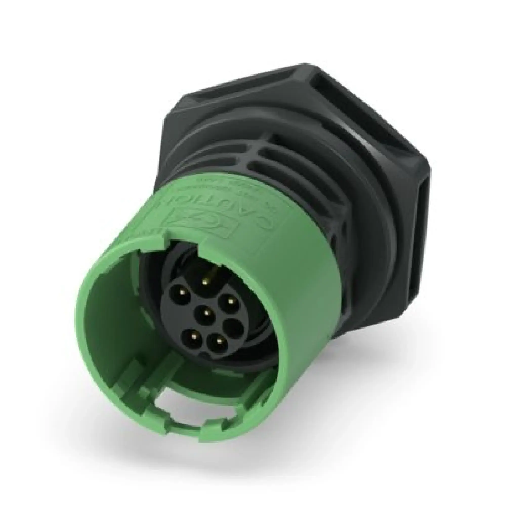 Phoenix Contact 1636039 Device connector front mounting PRC 20/M17-5E-FT25-MC GN (img_001) Phoenix Contact 1636039 Device connector front mounting PRC 20/M17-5E-FT25-MC GN (img_001)