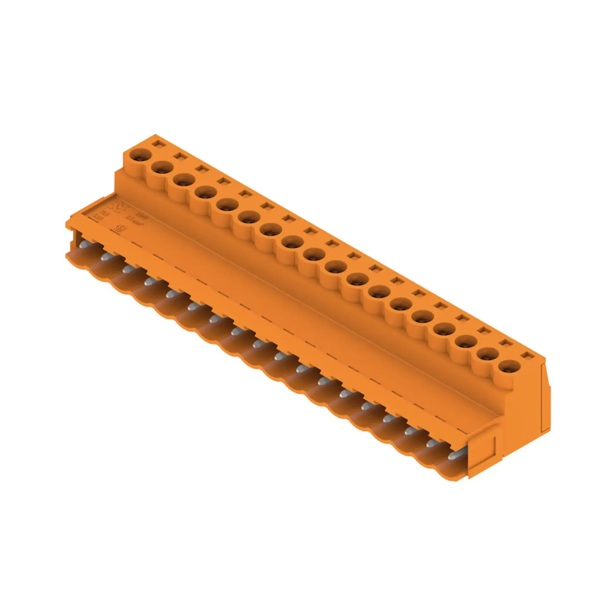 Weidmüller 1645160000 PCB connector (wire connection), 320 V, 21.5 A, Pitch in mm: 5.08, 3.31 mm², Number of poles: 18, Clamping yoke connection, Box (img_001) Weidmüller 1645160000 PCB connector (wire connection), 320 V, 21.5 A, Pitch in mm: 5.08, 3.31 mm², Number of poles: 18, Clamping yoke connection, Box (img_001)