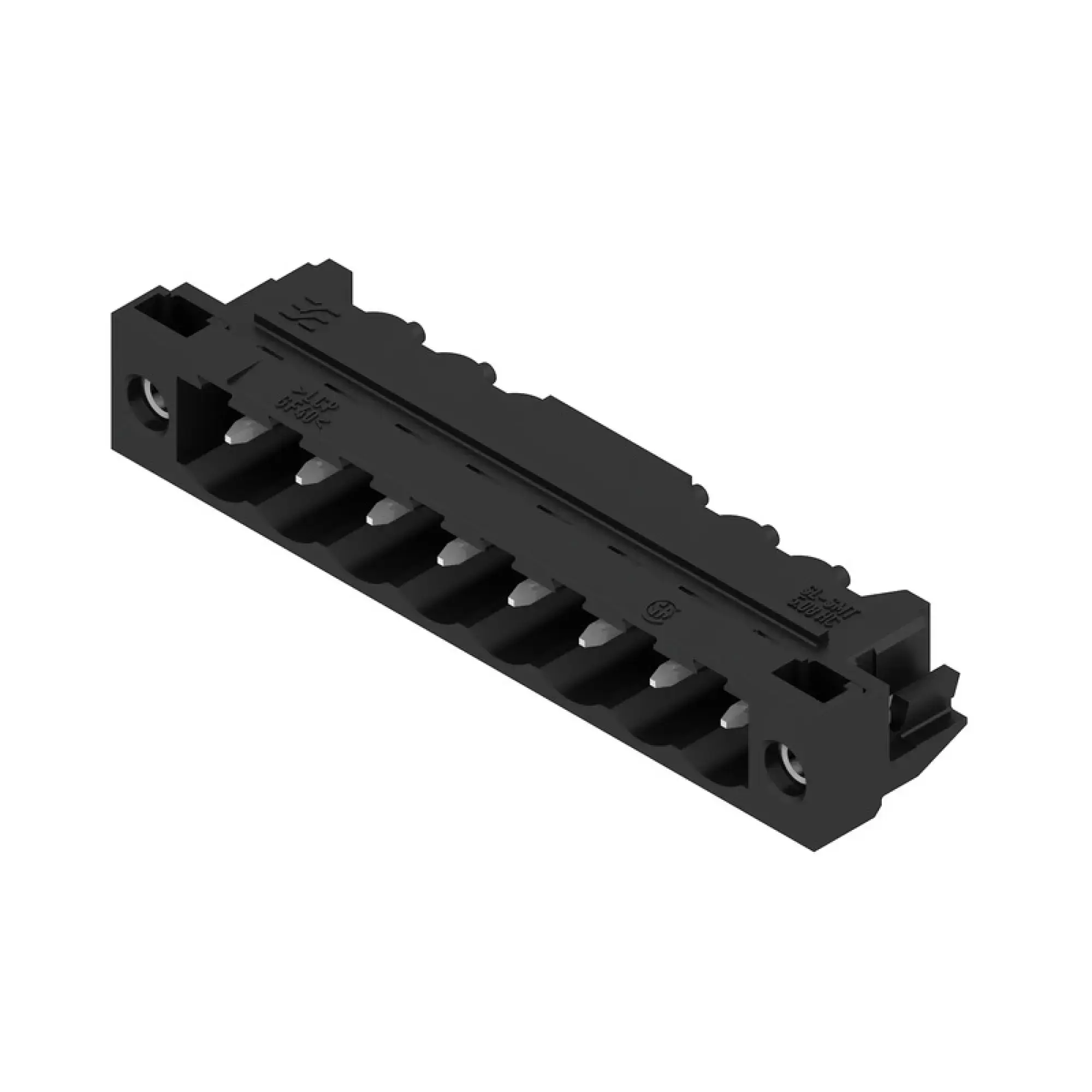 Weidmüller 1775292001 PCB connector (board connection), 320 V, 27.5 A, Pitch in mm: 5.08, Number of poles: 8, THT/THR solder connection, Box (img_001)