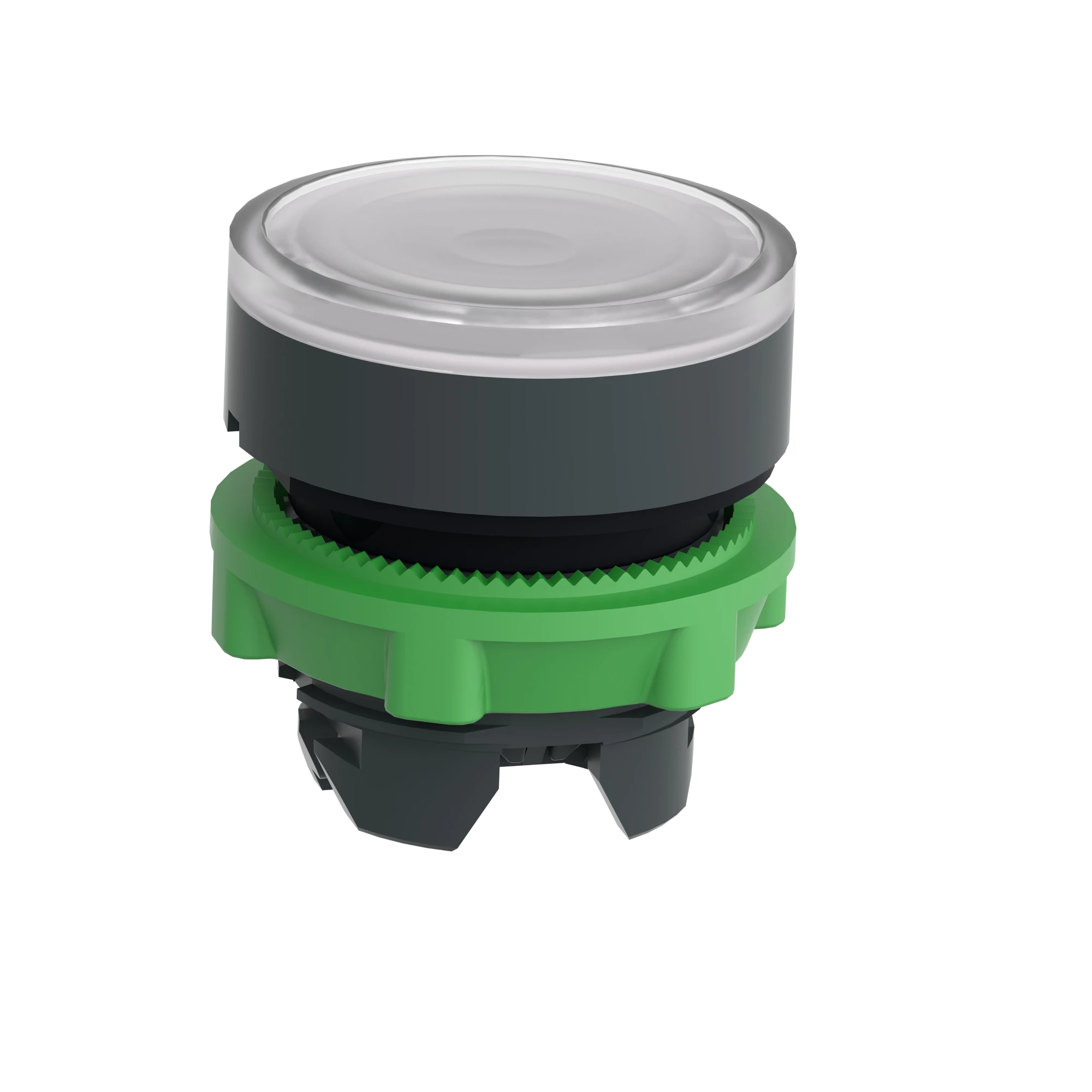 Schneider Electric ZB5AW313 Illuminated Push-button, Front Element, Harmony XB5, Plastic, 22mm, White, for Universal LED (img_006)