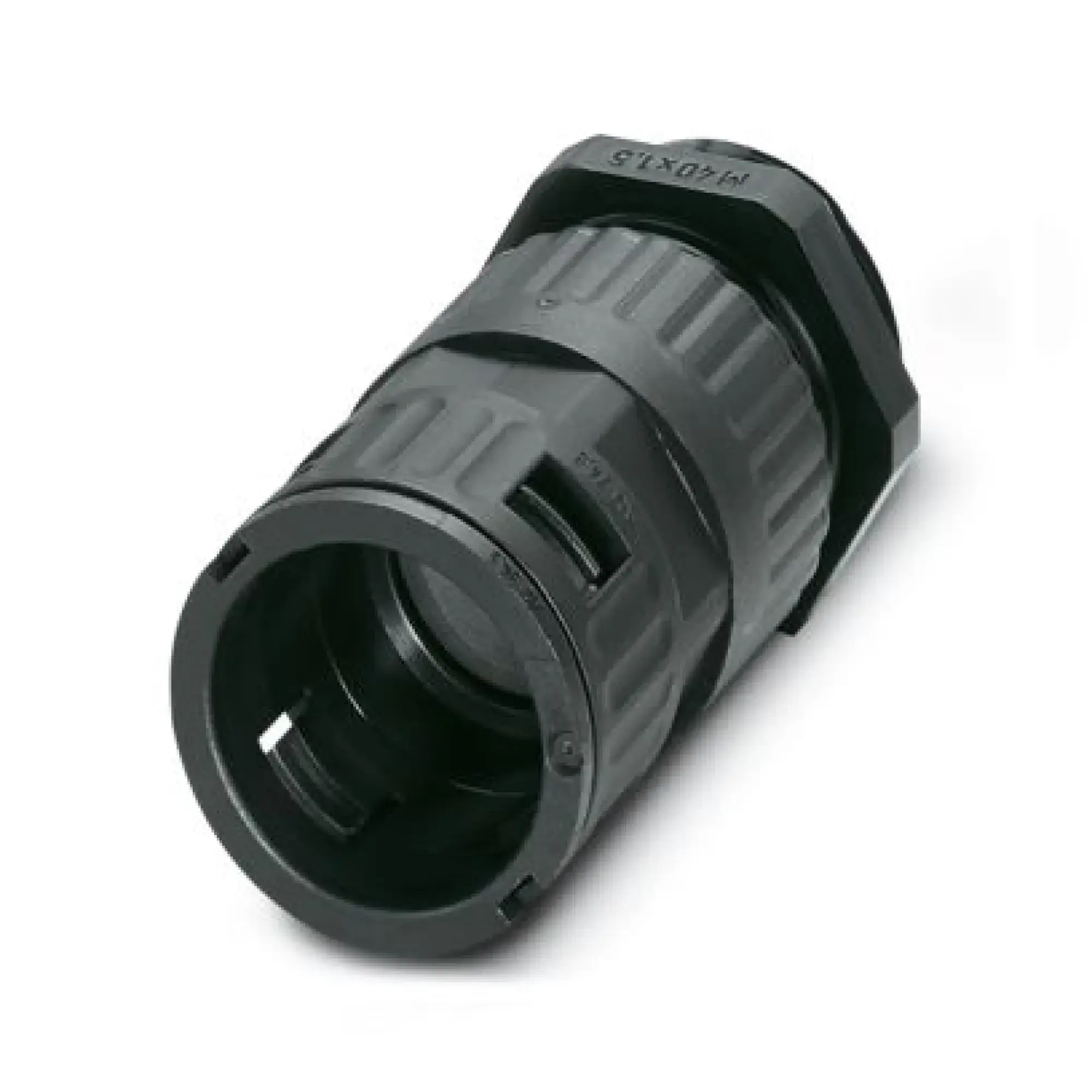 Phoenix Contact 3240957 Protective hose screw connection WP-GR HF IP66 M40 BK (img_001) Phoenix Contact 3240957 Protective hose screw connection WP-GR HF IP66 M40 BK (img_001)