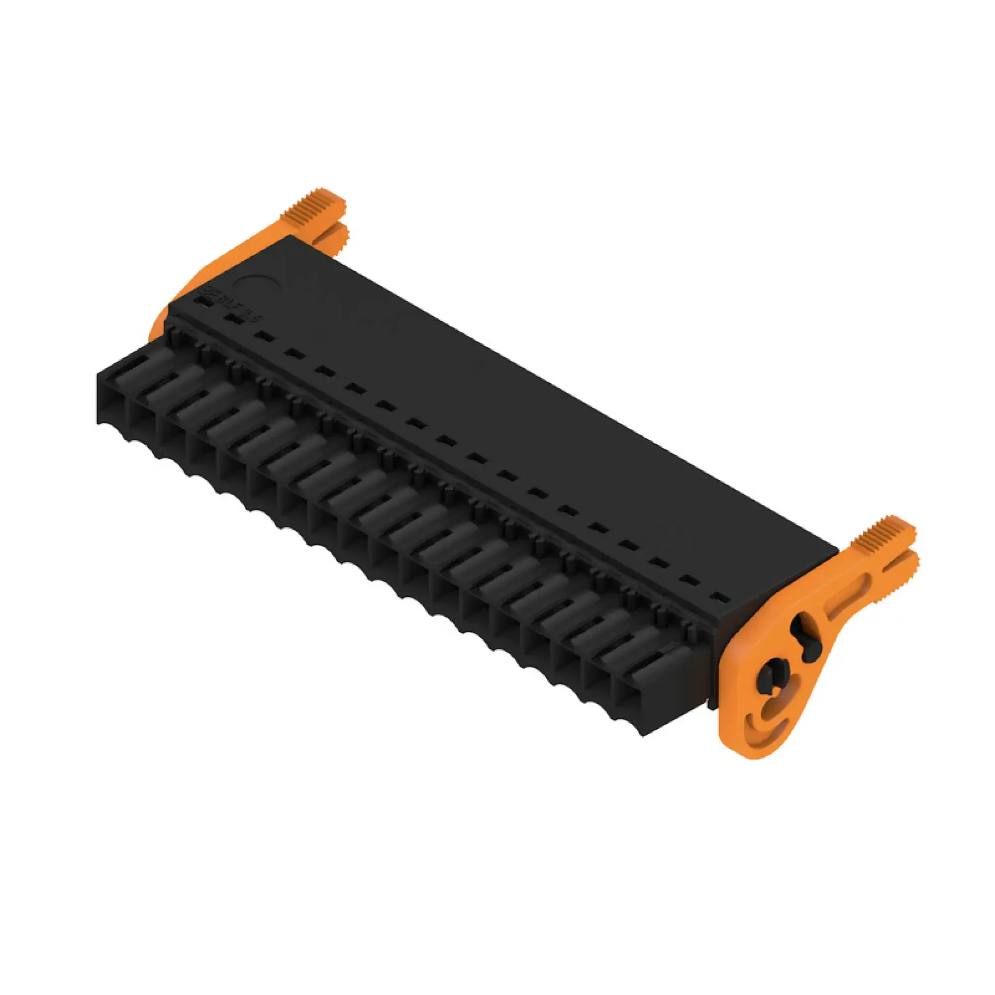 Weidmüller 2538170000 PCB connector (wire connection), 160 V, 17.5 A, Pitch in mm: 3.50, 1.5 mm², Number of poles: 18, PUSH IN with actuator, Box (img_001)