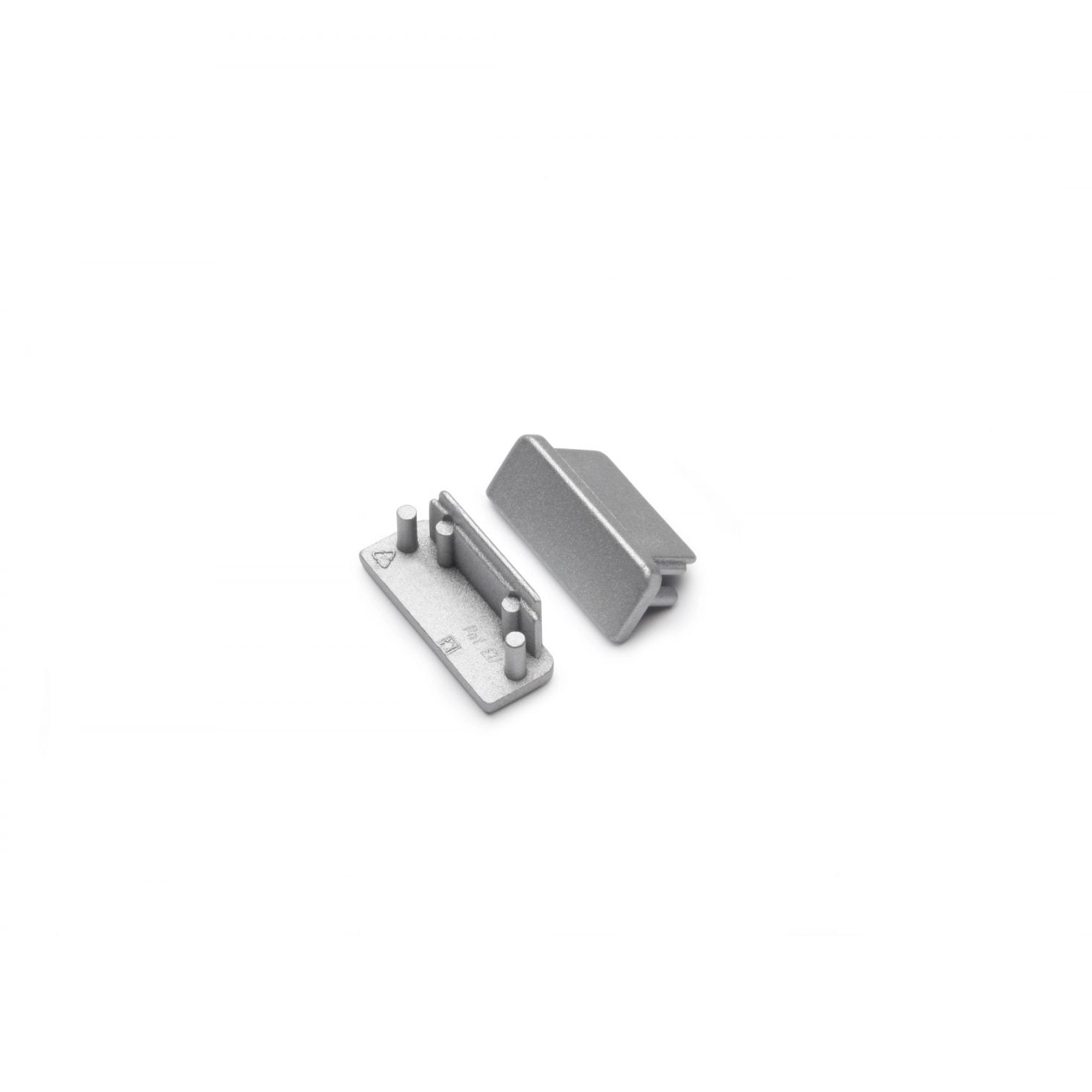 WSU Lights Endcap without Cable opening Surface 14mm (2 Piece)