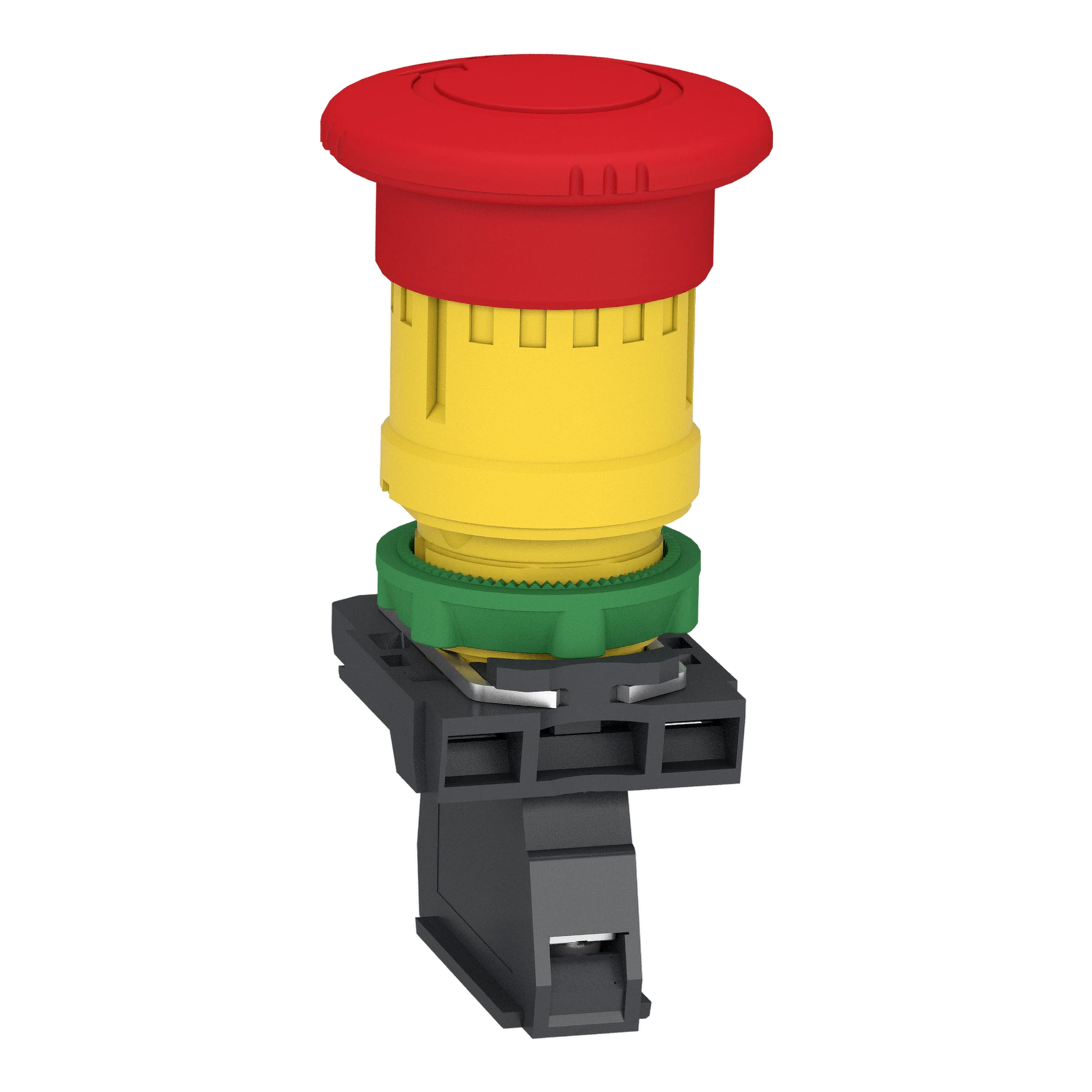 Schneider Electric XB5AS8446 Emergency stop/emergency-off switch, Harmony XB5, plastic, twist release, 22mm, 1NC + monitoring contact (img_005) Schneider Electric XB5AS8446 Emergency stop/emergency-off switch, Harmony XB5, plastic, twist release, 22mm, 1NC + monitoring contact (img_005)