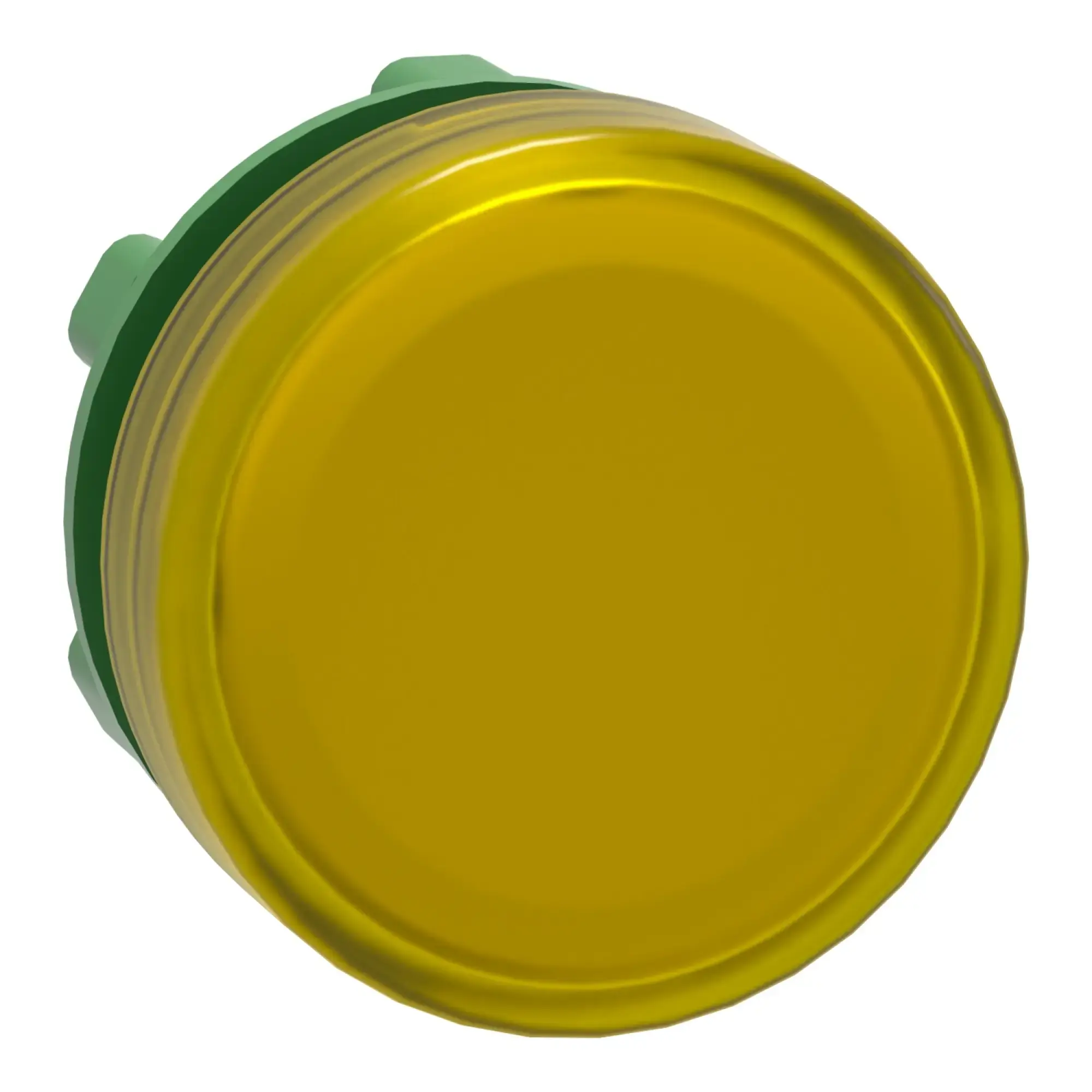 Schneider Electric ZB5AV083 Indicator light, front element, Harmony XB5, plastic, 22mm, yellow, for universal LED, smooth dome (img_008)