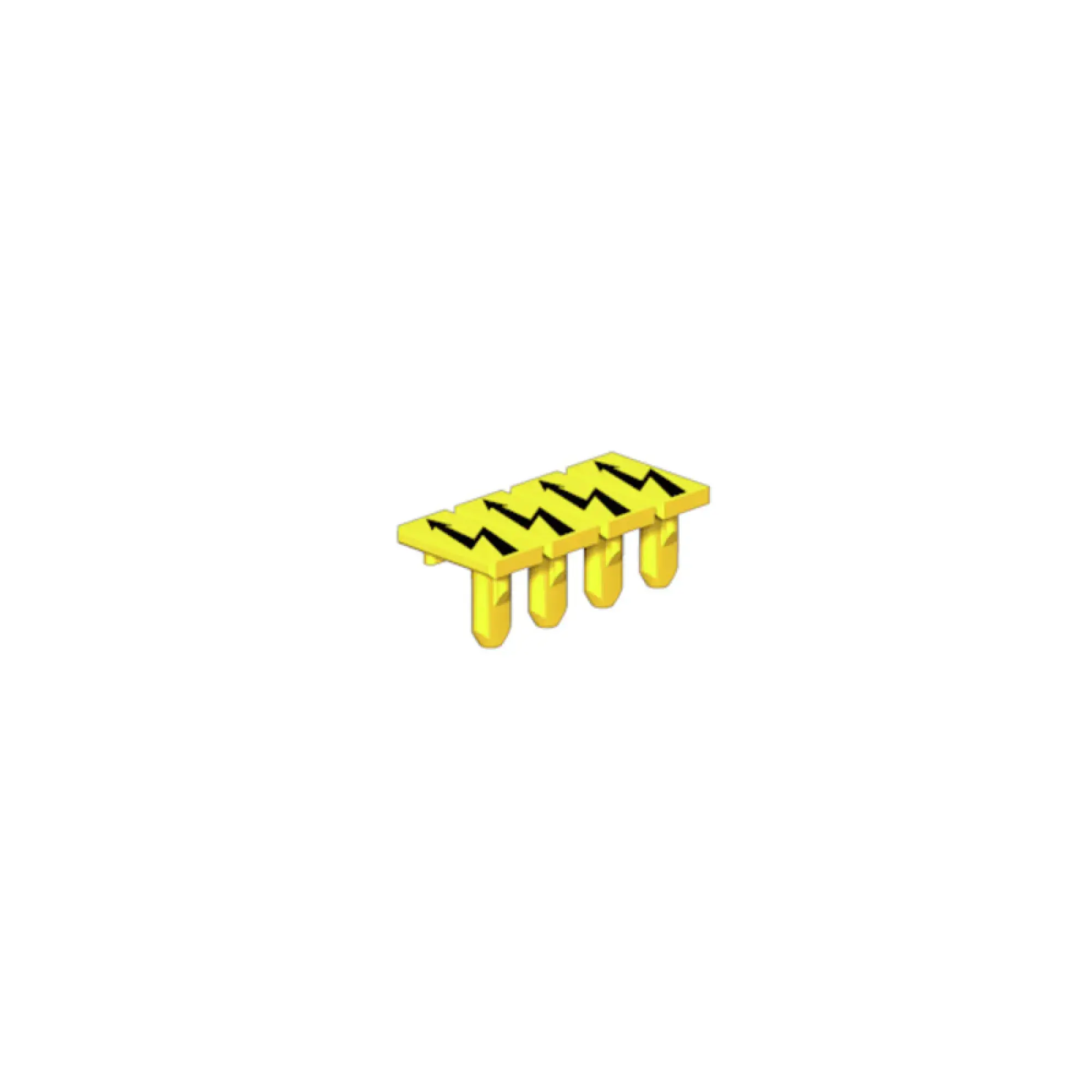 Weidmüller 2635520000 Terminal marking, yellow, Pitch in mm: 3.50, Printed characters: Flash, Width: 3.5 mm, Height: 6.2 mm (img_001) Weidmüller 2635520000 Terminal marking, yellow, Pitch in mm: 3.50, Printed characters: Flash, Width: 3.5 mm, Height: 6.2 mm (img_001)