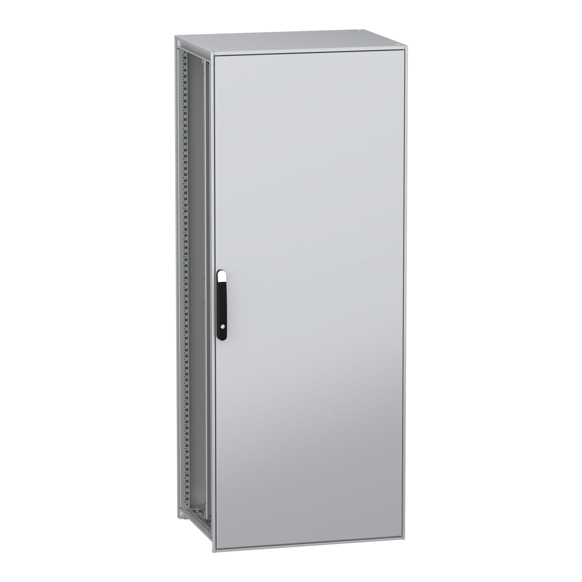 Schneider Electric NSYSFN20860P Freestanding enclosure, electric, PanelSeT SFN, made from decarbonized steel, with mounting plate, assembled, 2000x800x600mm, IP55 (img_001)