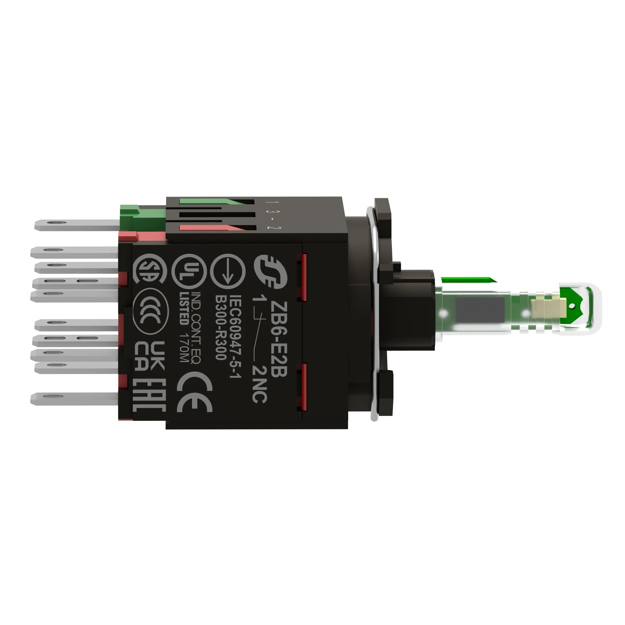Schneider Electric ZB6ZB51B Auxiliary contact block, Ø 16, yellow integral LED 1S (img_002) Schneider Electric ZB6ZB51B Auxiliary contact block, Ø 16, yellow integral LED 1S (img_002)