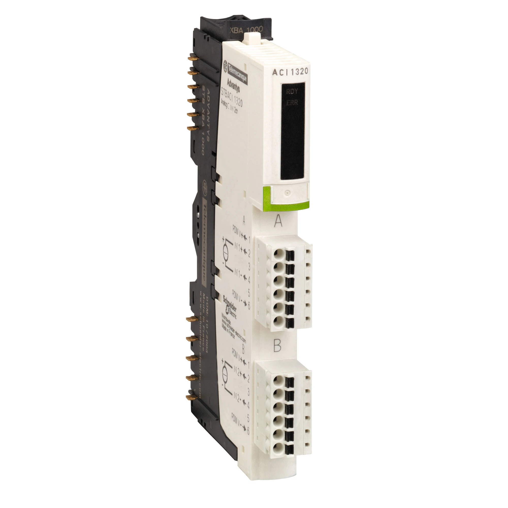 Schneider Electric STBACI0320K Kit analog input module Standard STB, 4-20mA, 4 I, 15 Bit+SGN (img_001)