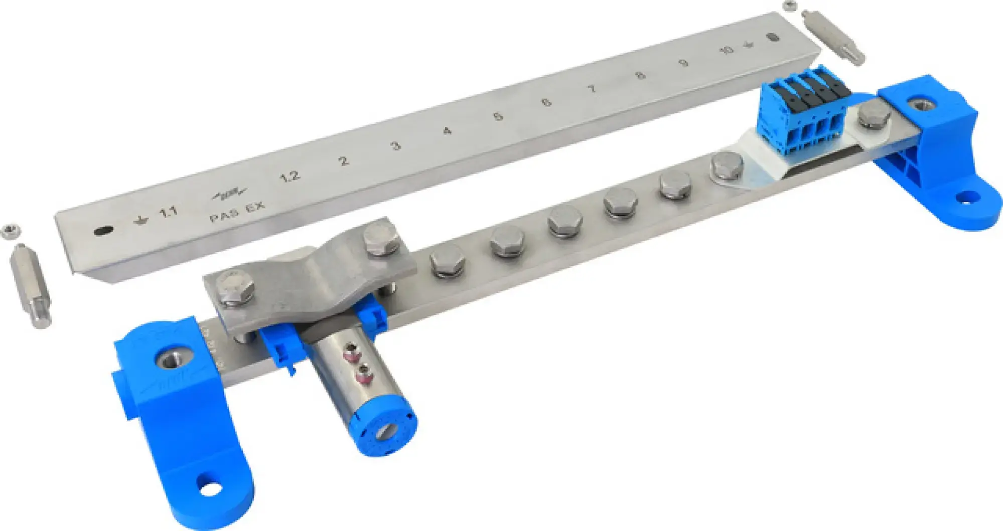 Dehn 472425 EB bar for Ex areas of zone 1/21, 2/22 Kit with push-in adapter & round adapter (img_002)
