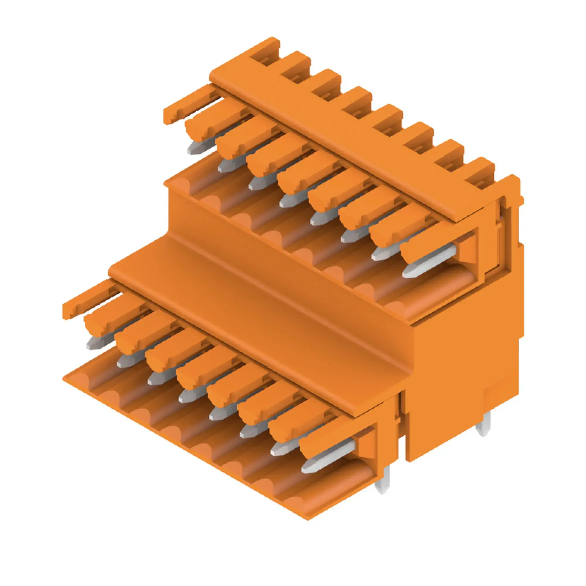 Weidmüller 1642120000 PCB connector (board connection), 160 V, 10.5 A, Pitch in mm: 3.50, Number of poles: 16, THT solder connection, Box (img_001) Weidmüller 1642120000 PCB connector (board connection), 160 V, 10.5 A, Pitch in mm: 3.50, Number of poles: 16, THT solder connection, Box (img_001)