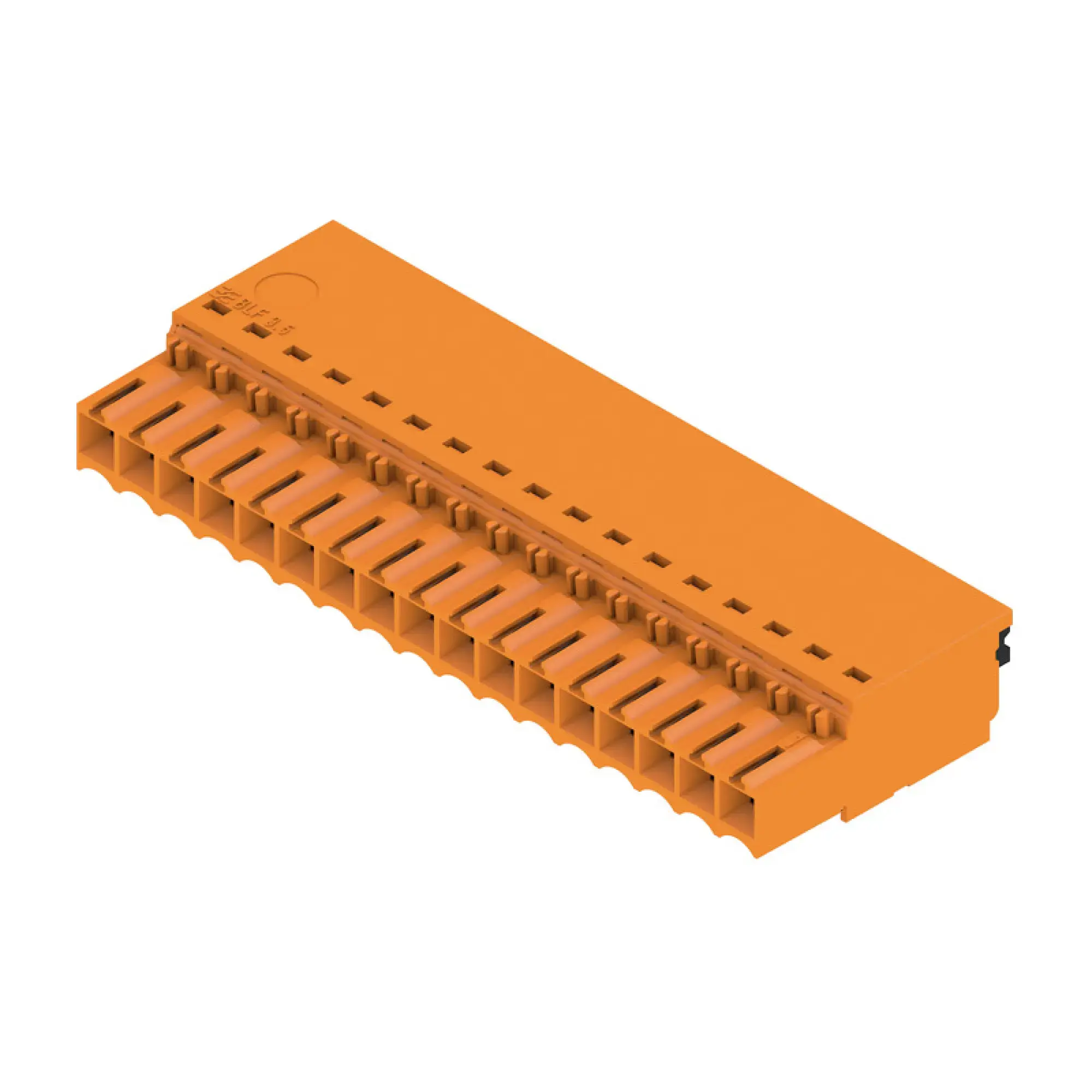 Weidmüller 2459200000 PCB connector (wire connection), 160 V, 17.5 A, Pitch in mm: 3.50, 1.5 mm², Number of poles: 17, PUSH IN with actuator, Box (img_001)