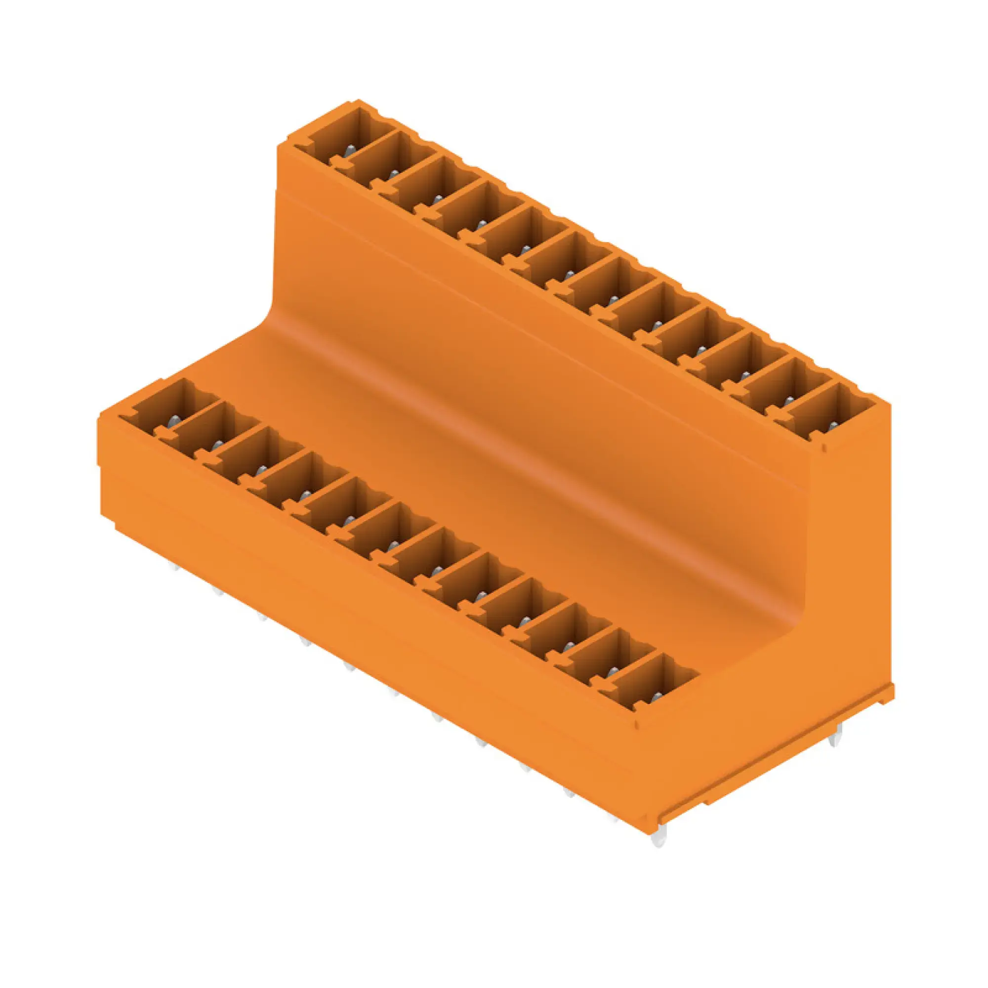 Weidmüller 1034590000 PCB connector (board connection), 160 V, 17.5 A, Pitch in mm: 3.81, Number of poles: 24, THT solder connection, Box (img_001)
