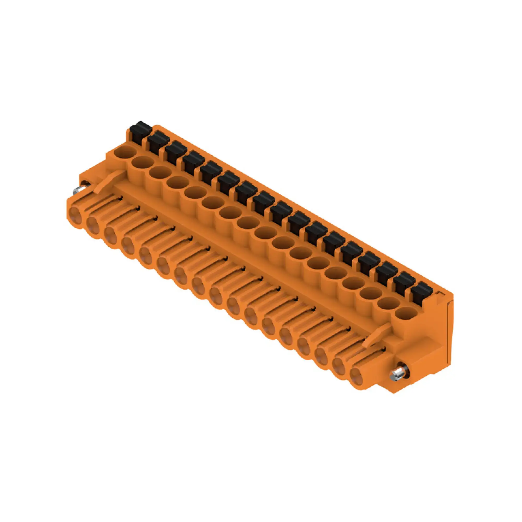 Weidmüller 1002240000 PCB connector (wire connection), 320 V, 24 A, Pitch in mm: 5.08, 3.31 mm², Number of poles: 17, PUSH IN with actuator, Box (img_001)