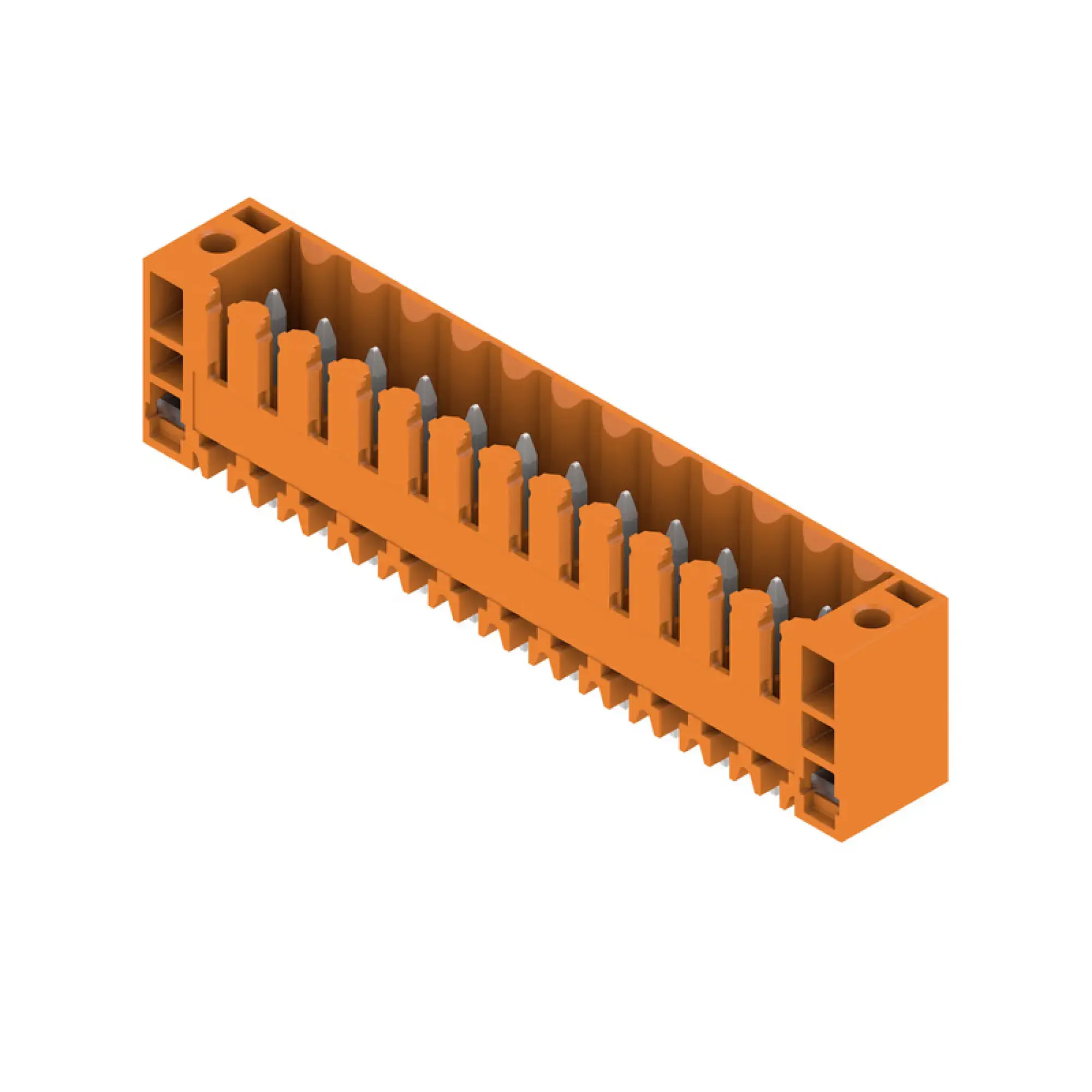 Weidmüller 1607600000 PCB connector (board connection), 160 V, 17 A, Pitch in mm: 3.50, Number of poles: 12, THT solder connection, Box (img_001) Weidmüller 1607600000 PCB connector (board connection), 160 V, 17 A, Pitch in mm: 3.50, Number of poles: 12, THT solder connection, Box (img_001)