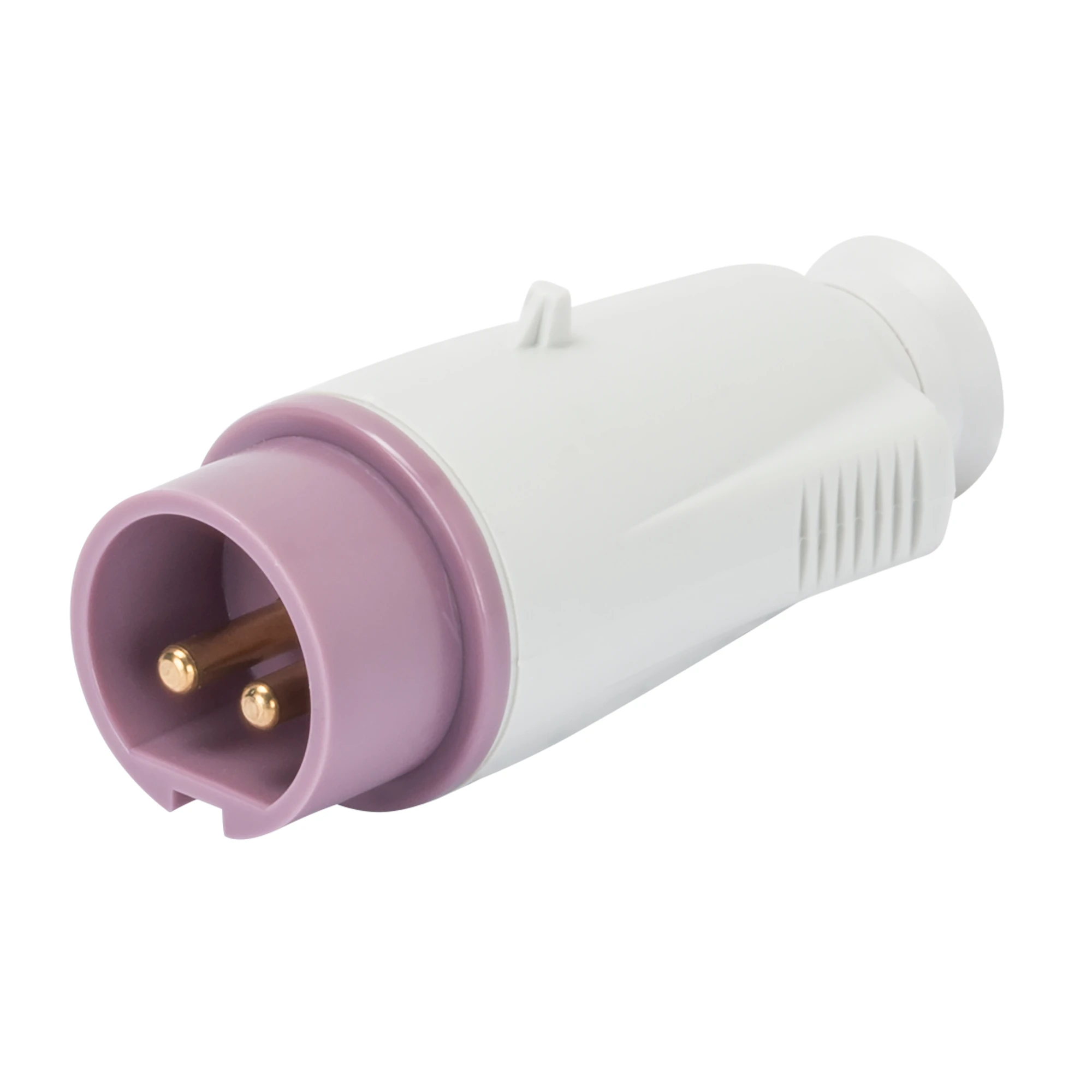 GEWISS GW60073 STRAIGHT PLUG - IP44 - 2P 32A 20-25V 50-60HZ - VIOLET - n.r. - SCREW WIRING (img_001) GEWISS GW60073 STRAIGHT PLUG - IP44 - 2P 32A 20-25V 50-60HZ - VIOLET - n.r. - SCREW WIRING (img_001)