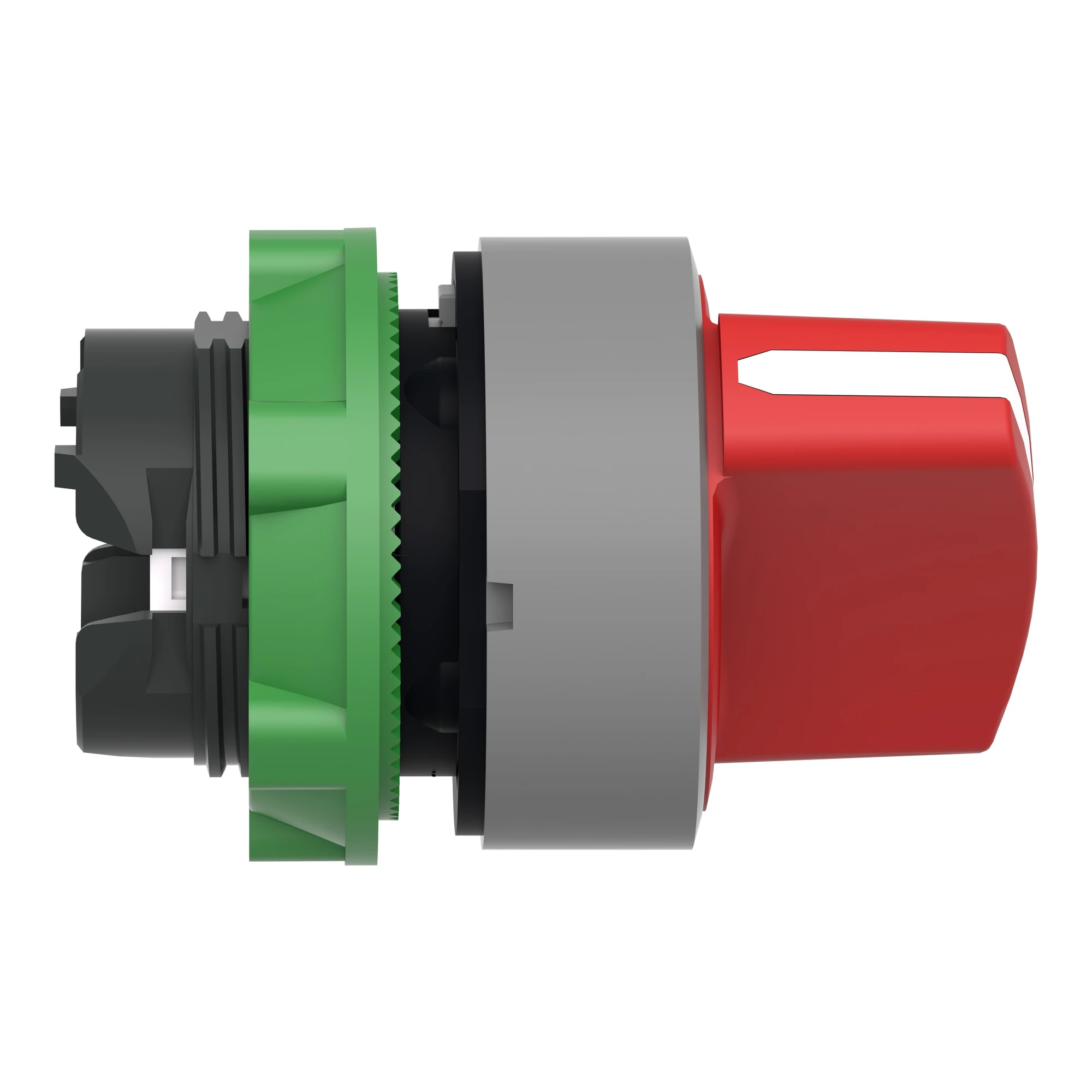 Schneider Electric ZB5AD204C0 Selector switch, front element, Harmony XB5, plastic, 22mm, light grey, red, 2 positions, latching (img_003) Schneider Electric ZB5AD204C0 Selector switch, front element, Harmony XB5, plastic, 22mm, light grey, red, 2 positions, latching (img_003)