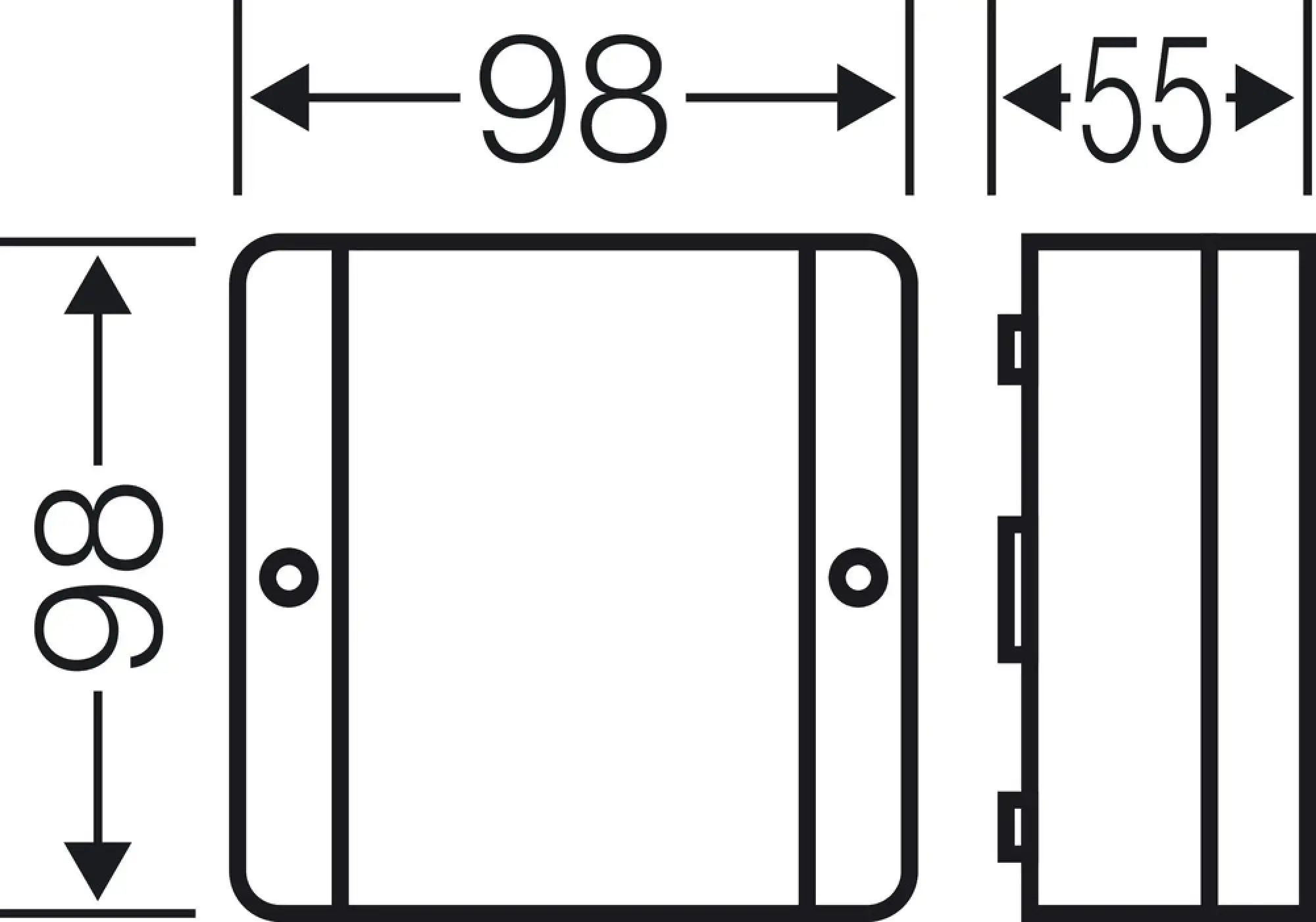 Hensel 62000267 Kabelabzweigkasten bis 4 qmm 3phasig, 6 qmm 1phasig, ohne Klemme DE 9340 (img_003)