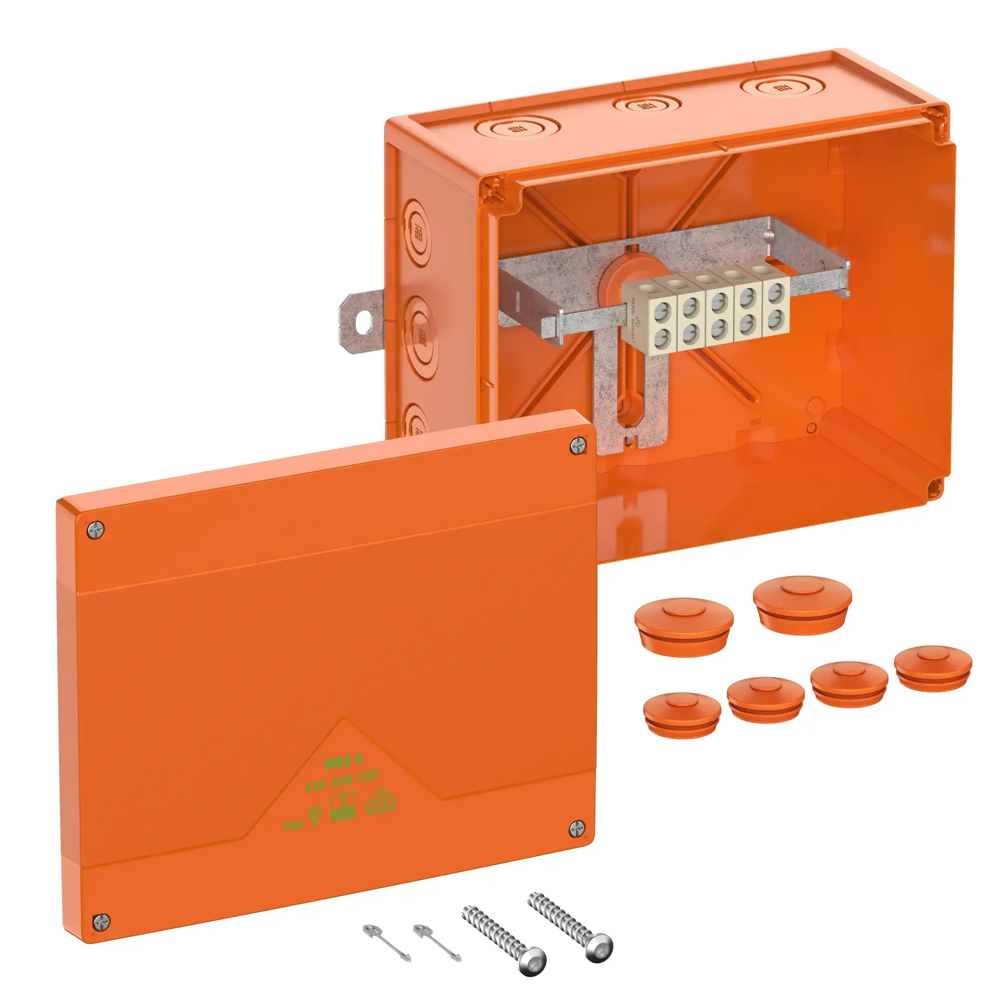 Spelsberg 86650601 Junction box, Type of protection IP66, Impact strength IK08, Protection class II, Ui 450V AC, Ui 450V DC, UL-EU, VDE, Halogen free (img_001)