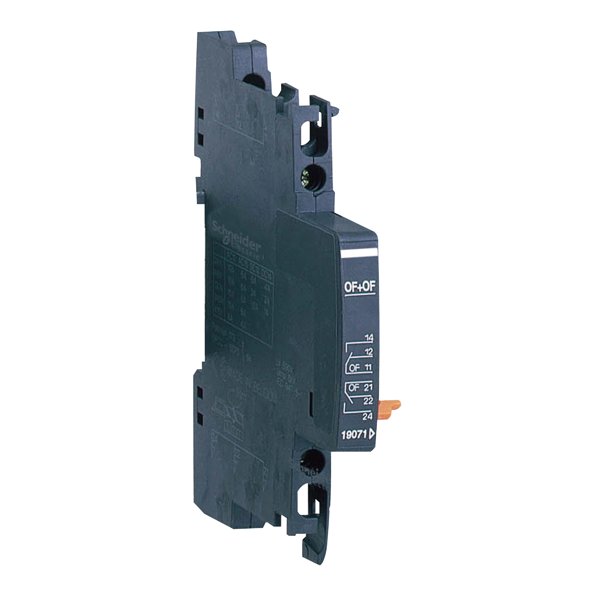 Schneider Electric 19071 Auxiliary contact OF/OF for NG125 and residual current device block Vigi NG125, 2W, 250V AC (img_001)