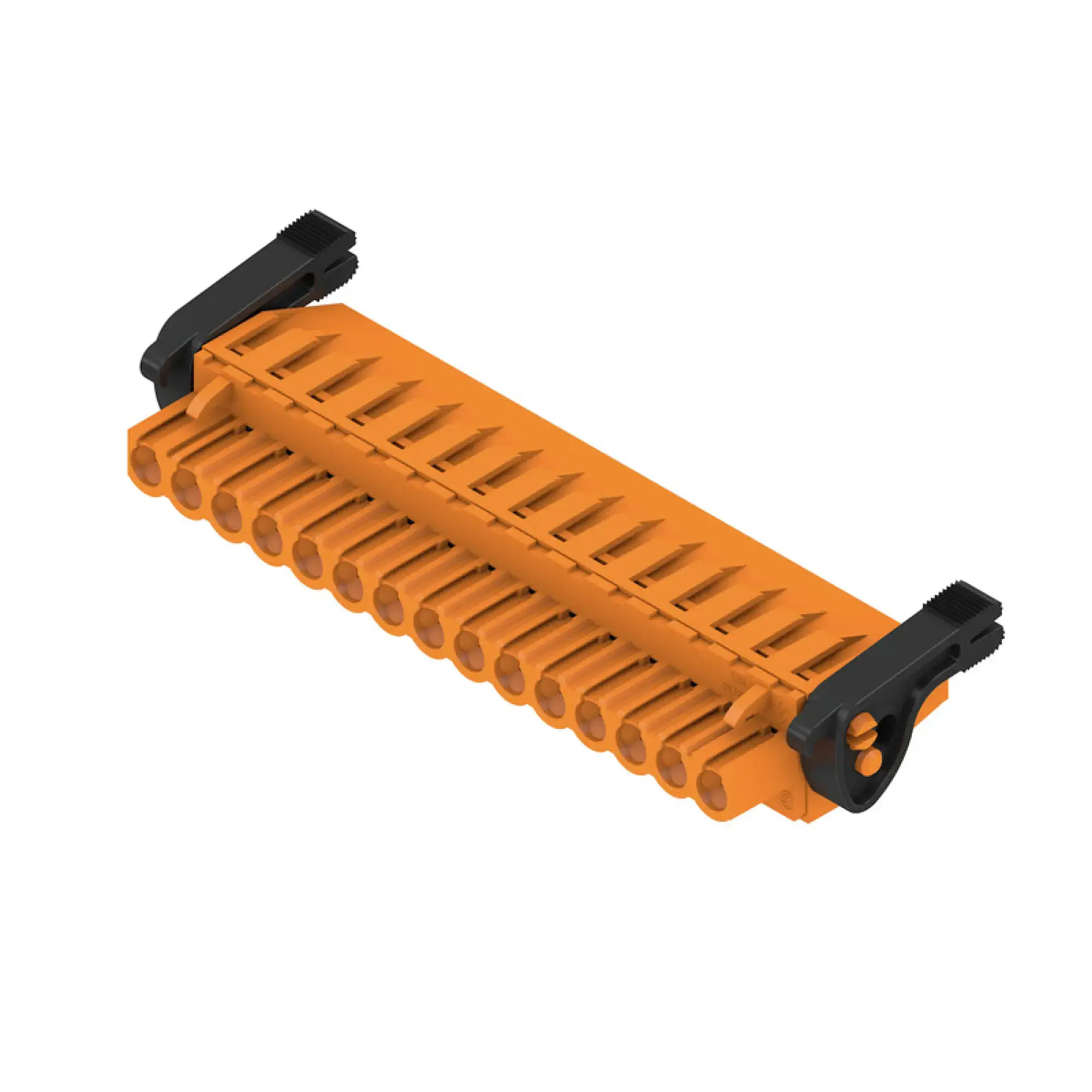 Weidmüller 1947660000 PCB connector (wire connection), 320 V, 23 A, Pitch in mm: 5.08, 4 mm², Number of poles: 15, Clamping yoke connection, Box (img_001)