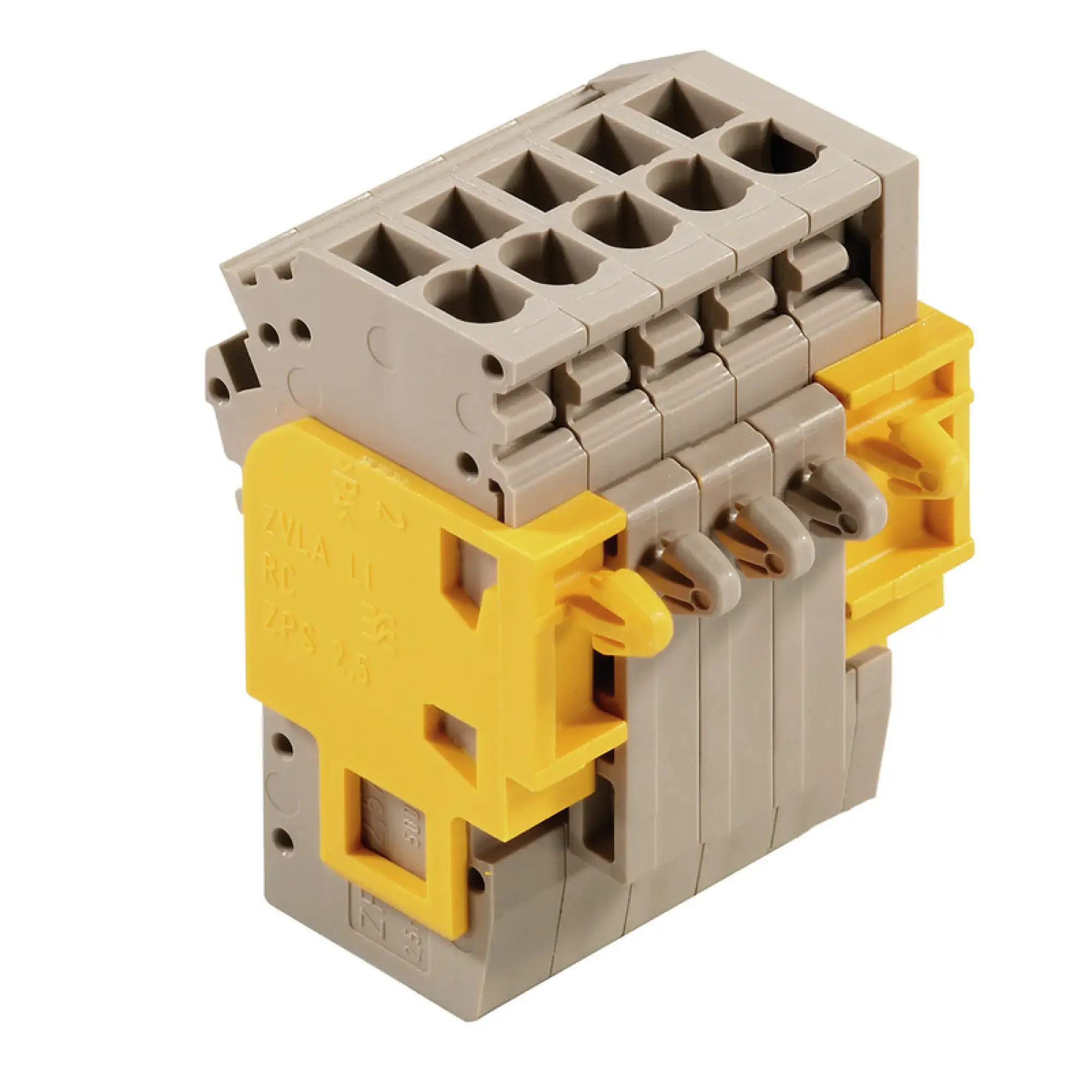 Weidmüller 1887600000 Plug (terminal), Plug-in connection, 2.5 mm², 24 A, 500 V, Number of connections: 5, Number of poles: 5, Width: 25.5 mm (img_001)