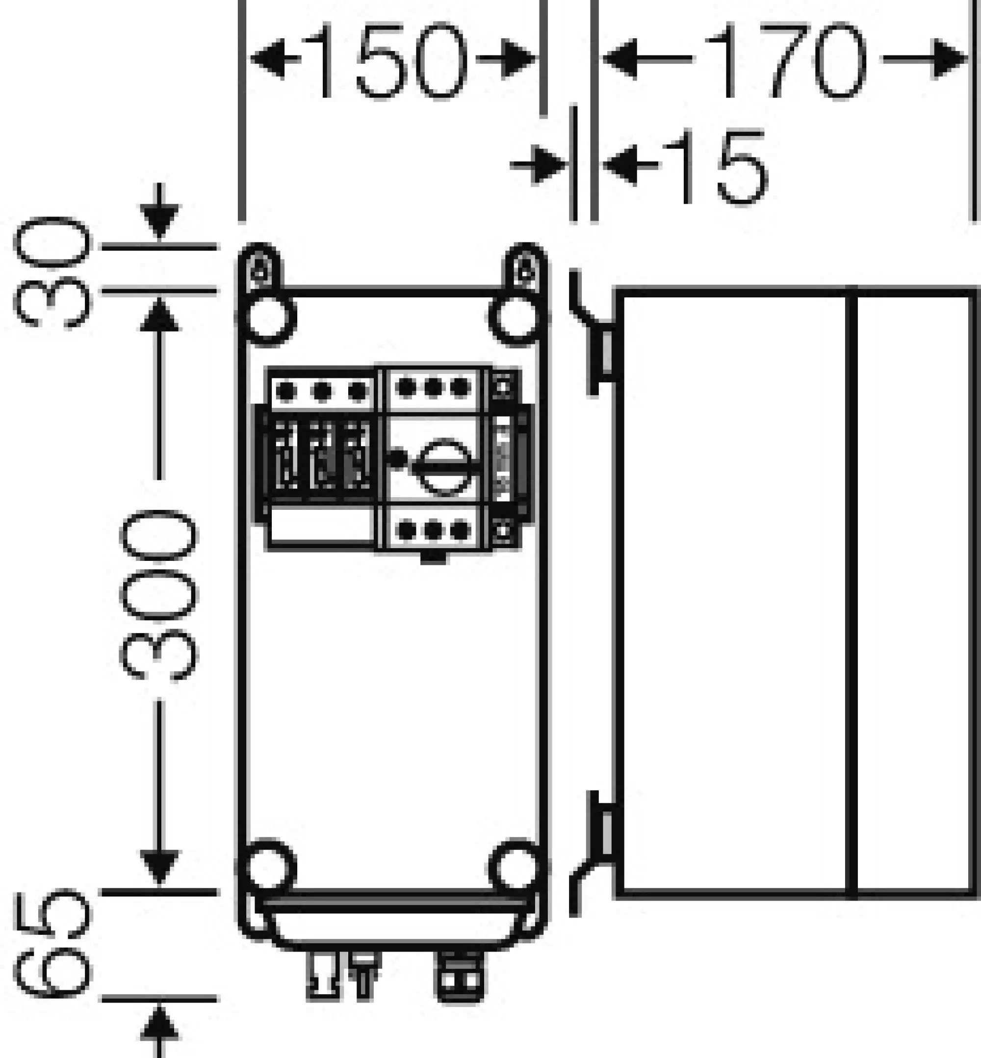 Hensel 20001155 PV-Generatoranschlusskasten, mit ÜSE, 1xPV-Strang auf 1xWR-Eing. mit Schalter Mi PV 2111 (img_003) Hensel 20001155 PV-Generatoranschlusskasten, mit ÜSE, 1xPV-Strang auf 1xWR-Eing. mit Schalter Mi PV 2111 (img_003)